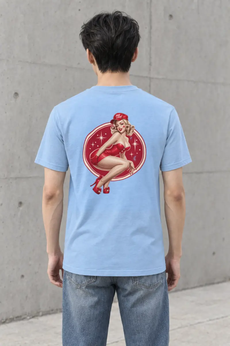"Stay Fizzy" Heavyweight Unisex Crewneck T-shirt