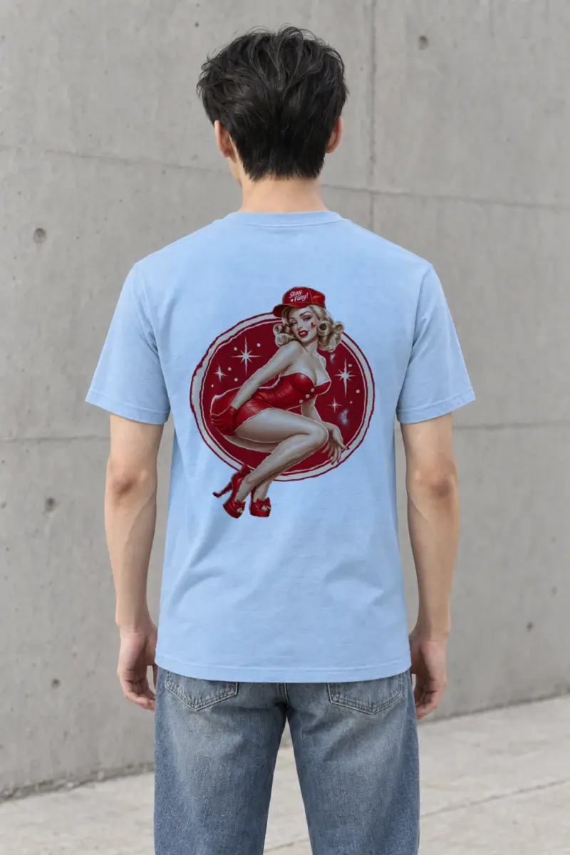 "Stay Fizzy" Heavyweight Unisex Crewneck T-shirt