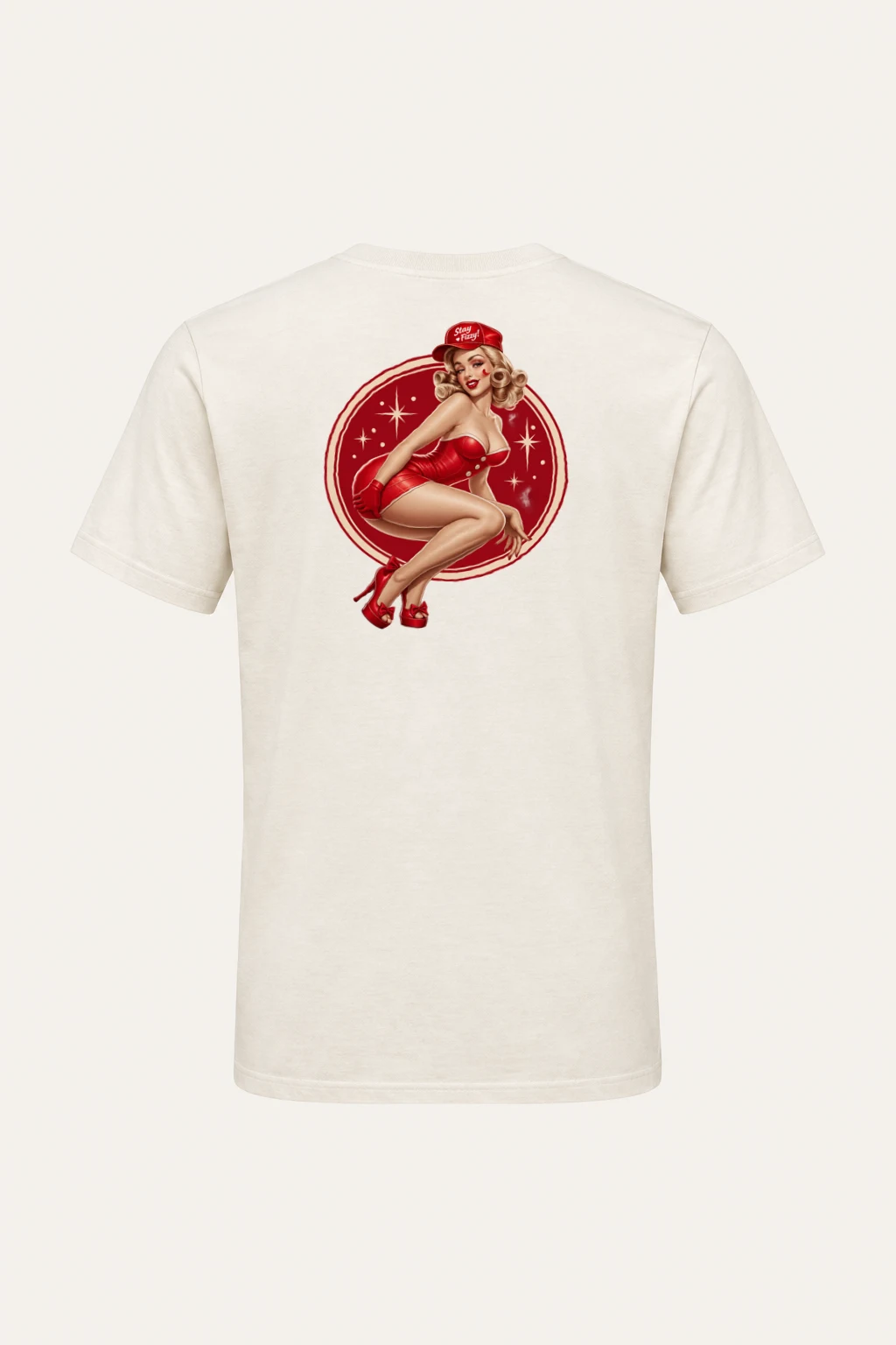 "Stay Fizzy" Heavyweight Unisex Crewneck T-shirt | Gildan 5000