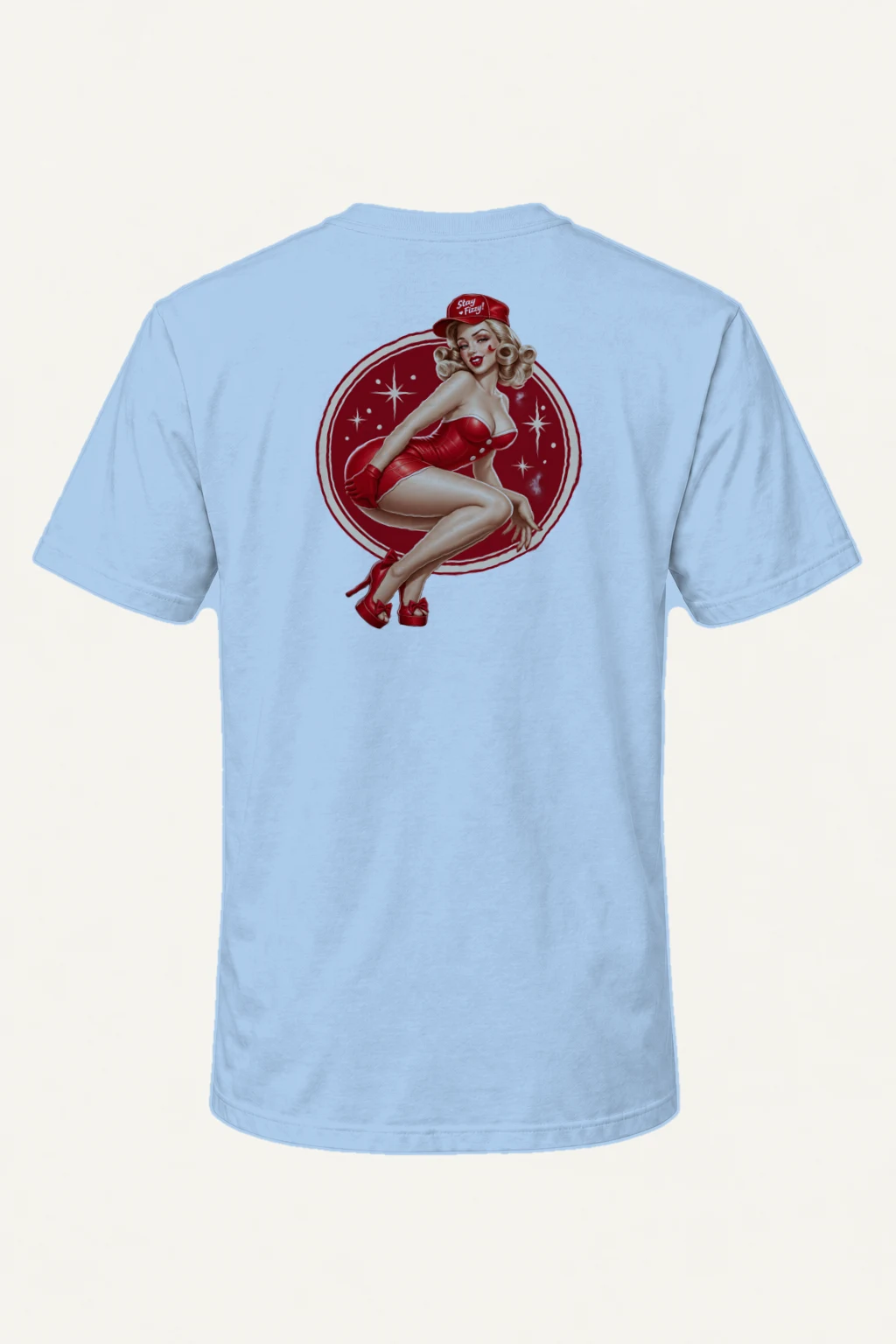 "Stay Fizzy" Heavyweight Unisex Crewneck T-shirt | Gildan 5000
