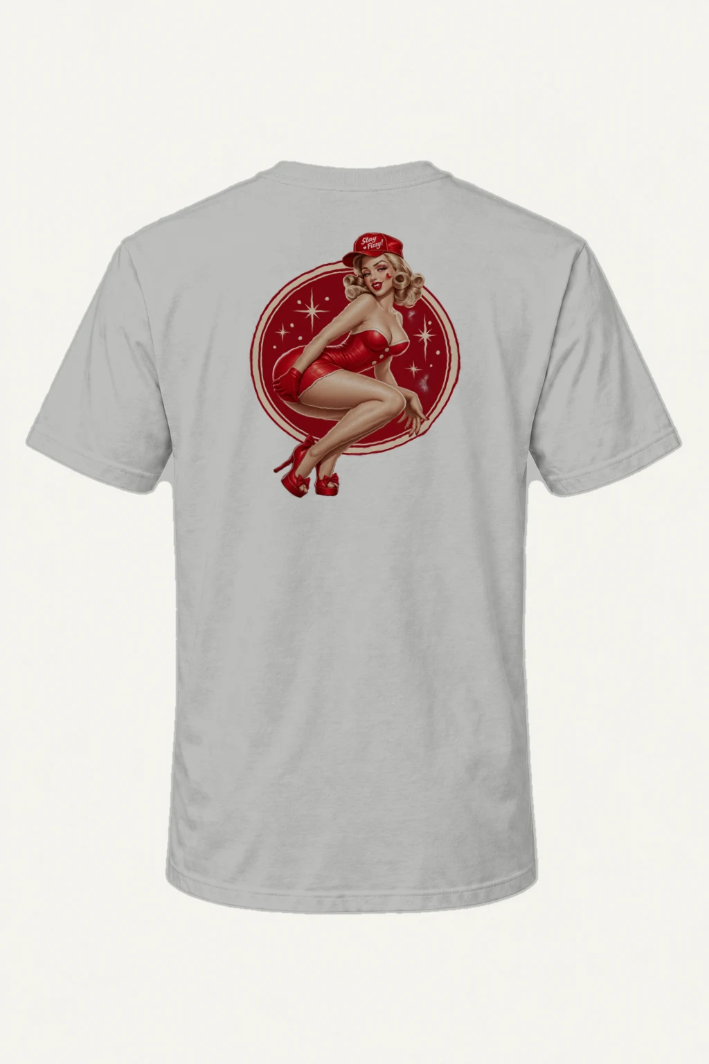 "Stay Fizzy" Heavyweight Unisex Crewneck T-shirt | Gildan 5000