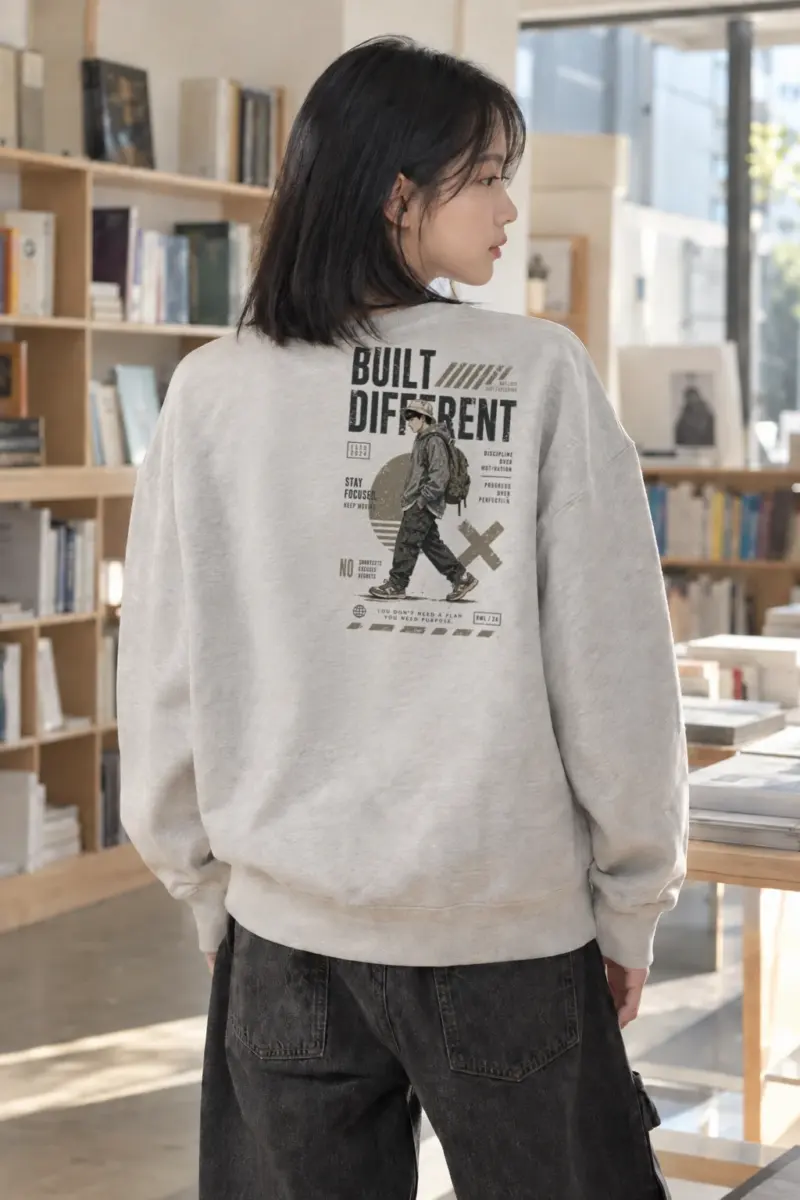 "Stay Focused" Heavy Blend Unisex Crewneck Sweatshirt | Gildan 18000