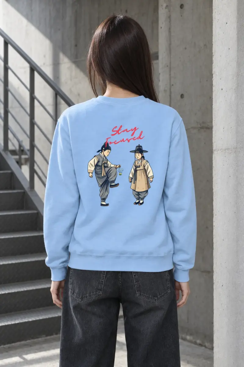 "Stay Focused" Heavy Blend Unisex Crewneck Sweatshirt
