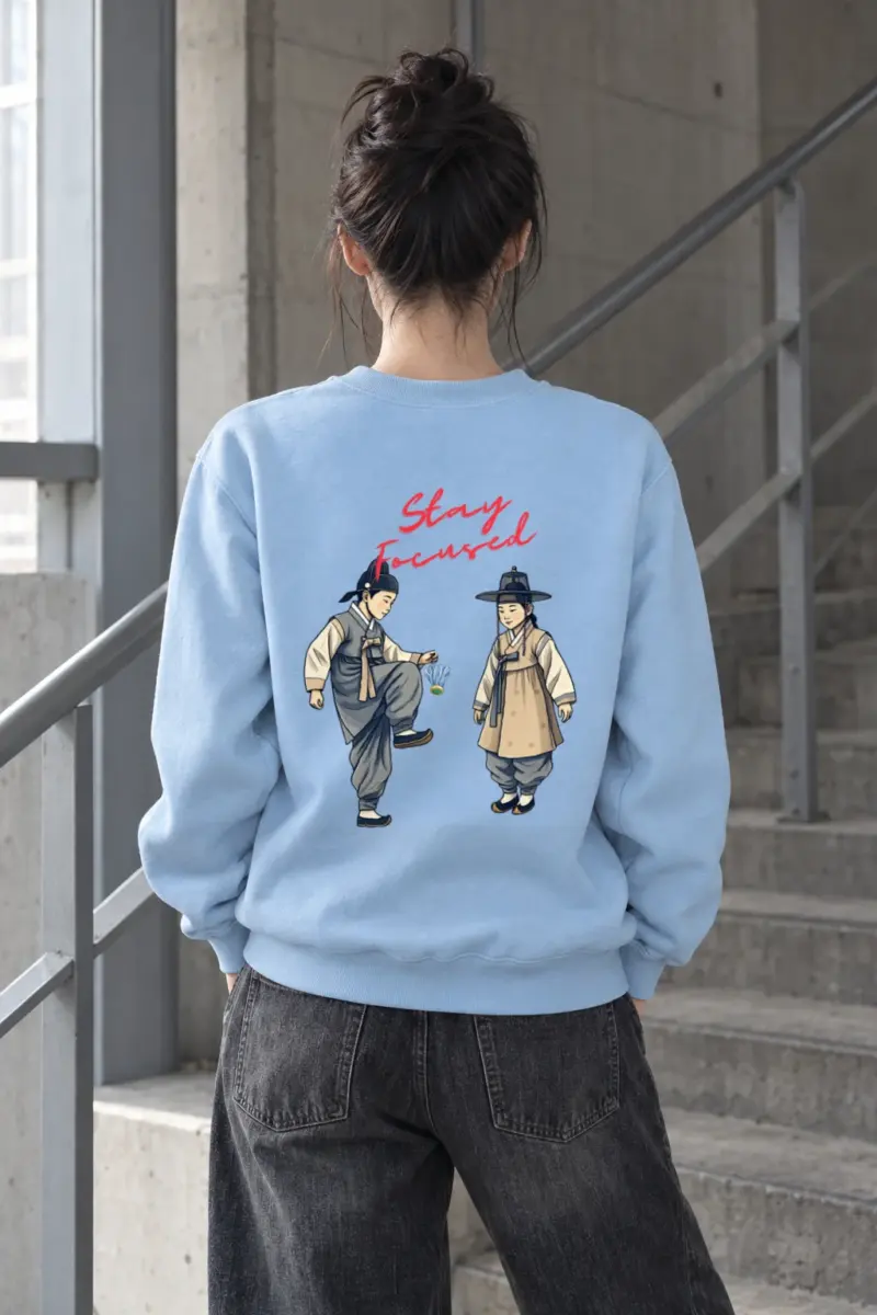 "Stay Focused" Heavy Blend Unisex Crewneck Sweatshirt