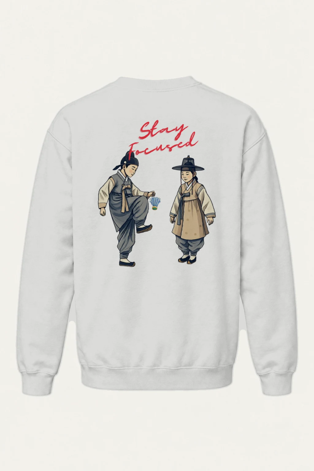 "Stay Focused" Heavy Blend Unisex Crewneck Sweatshirt | Gildan 18000