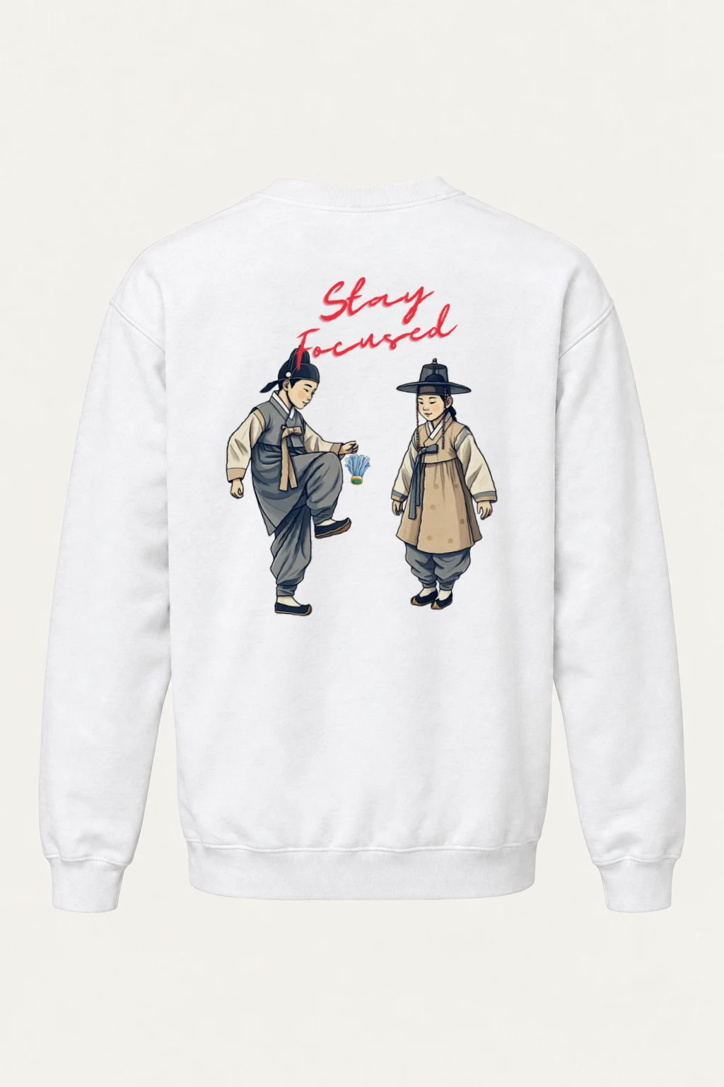 "Stay Focused" Heavy Blend Unisex Crewneck Sweatshirt | Gildan 18000