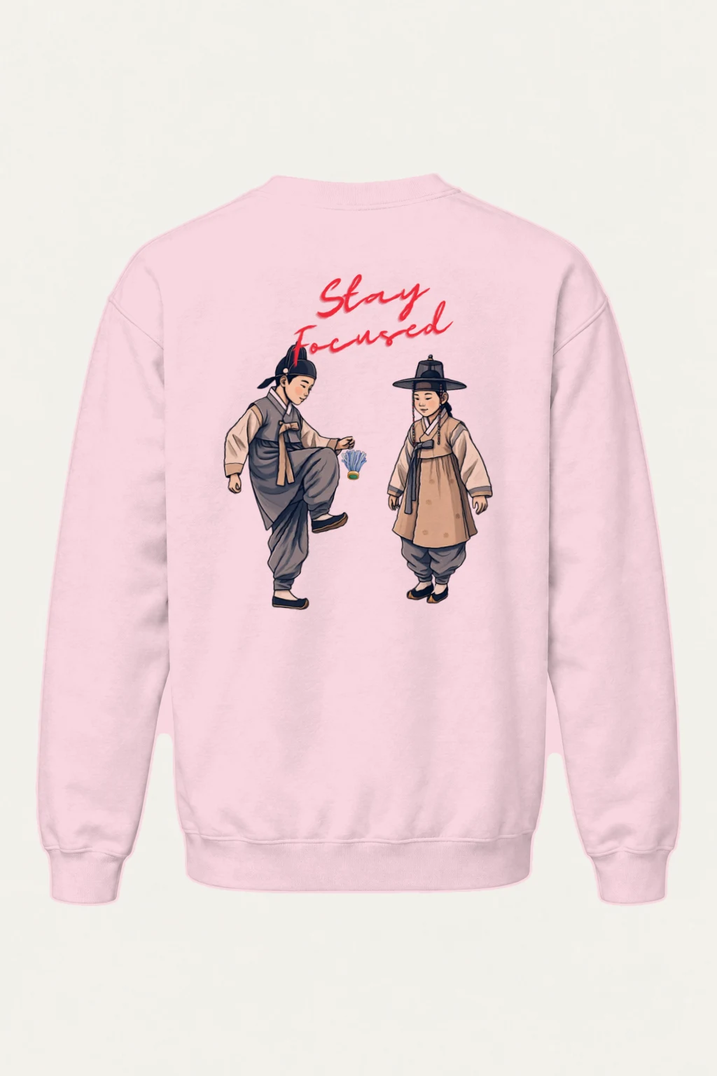 "Stay Focused" Heavy Blend Unisex Crewneck Sweatshirt | Gildan 18000