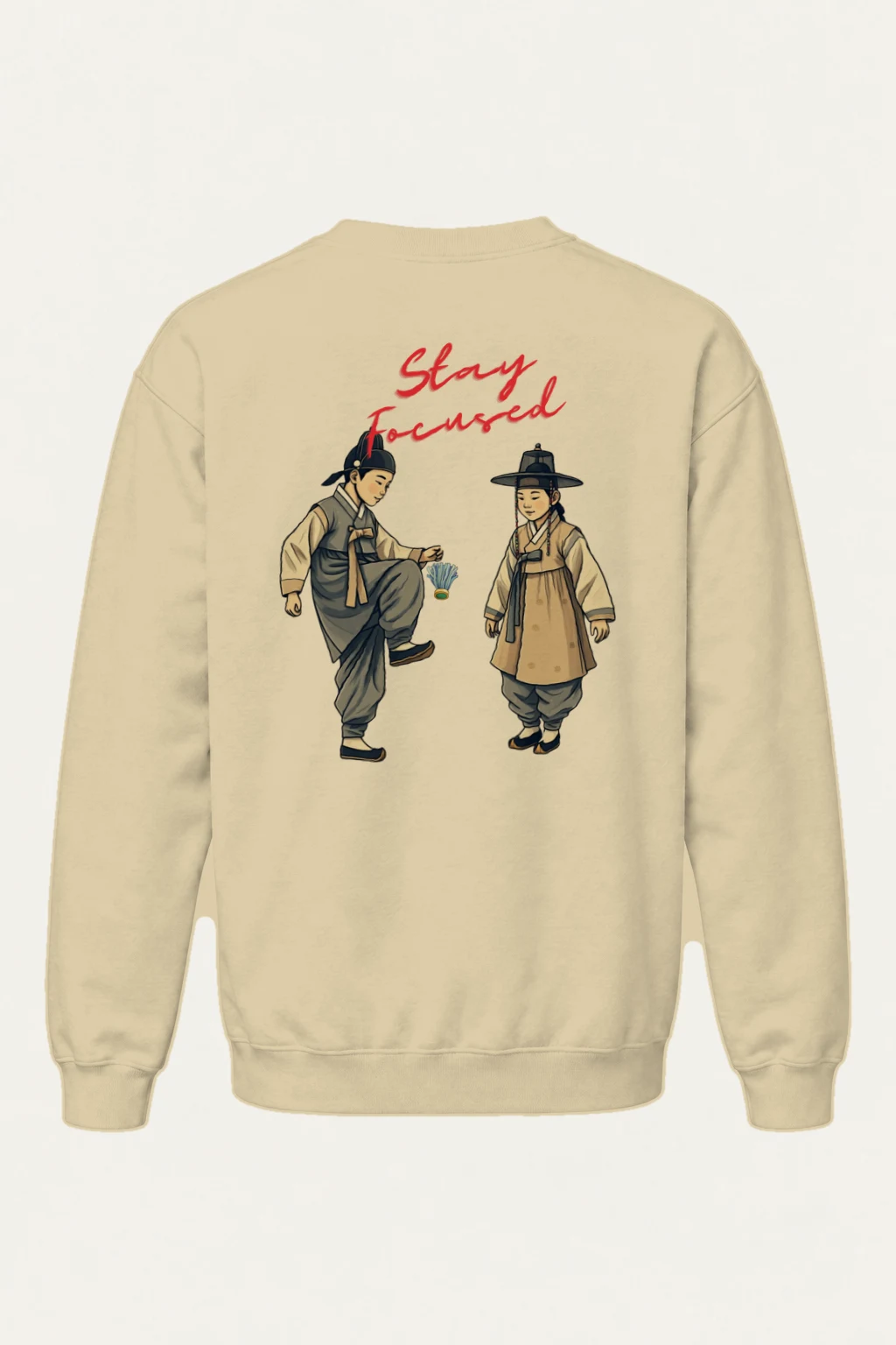 "Stay Focused" Heavy Blend Unisex Crewneck Sweatshirt | Gildan 18000