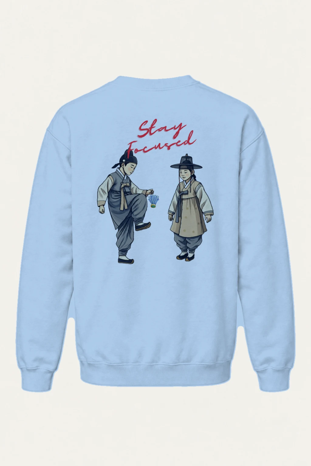 "Stay Focused" Heavy Blend Unisex Crewneck Sweatshirt | Gildan 18000