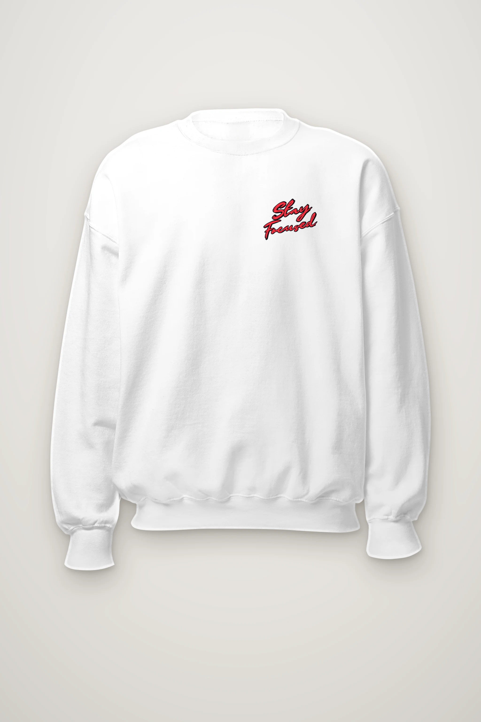 "Stay Focused" Heavy Blend Unisex Crewneck Sweatshirt