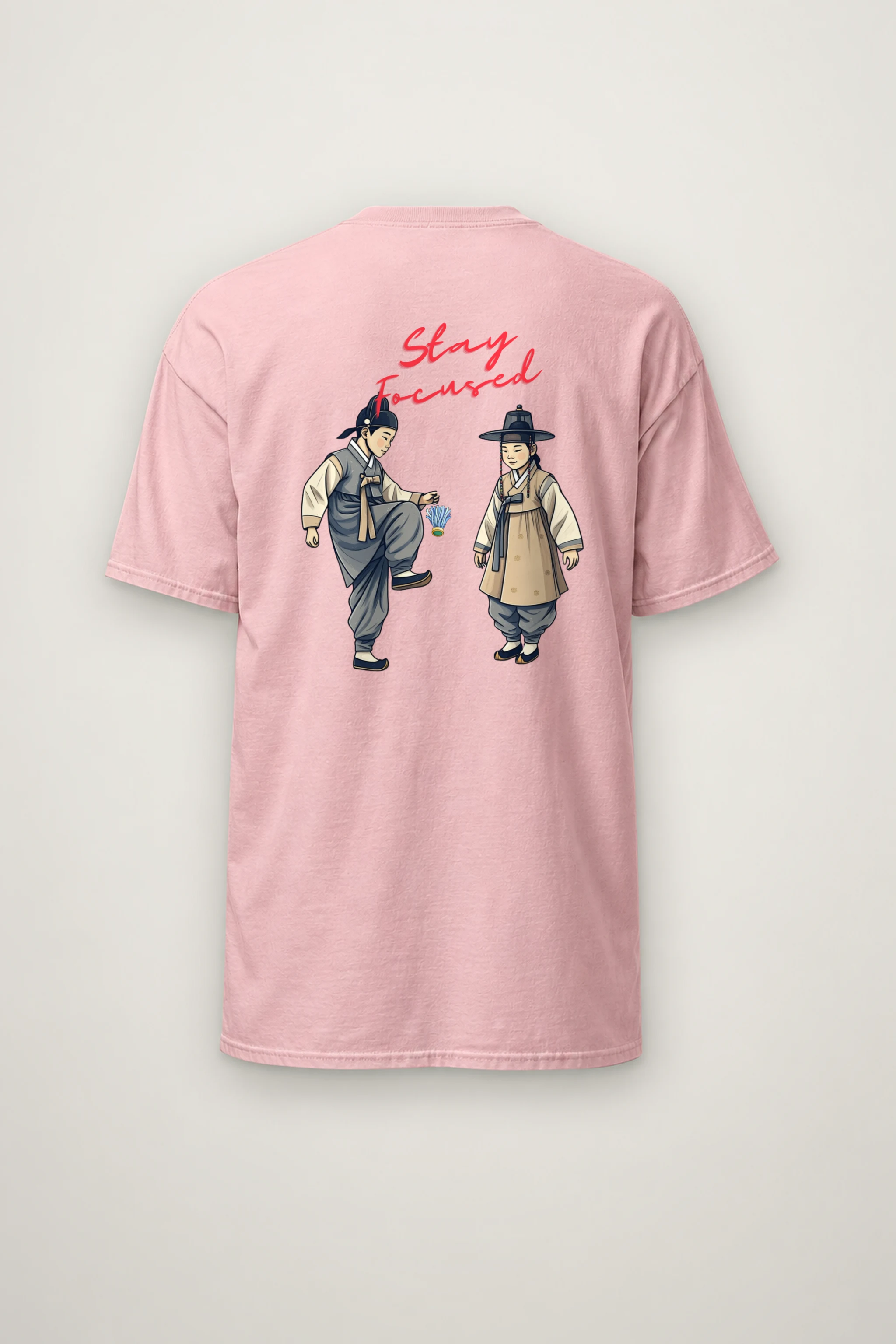 "Stay Focused" Heavyweight Unisex Crewneck T-shirt