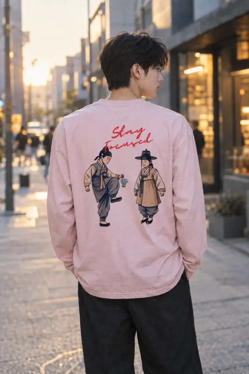 "Stay Focused" Unisex Longsleeve T-shirt | Gildan 2400