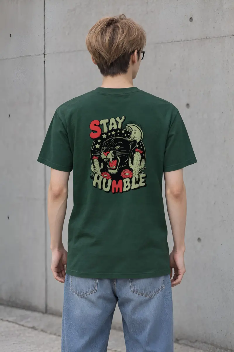 "Stay Humble" Heavyweight Unisex Crewneck T-shirt