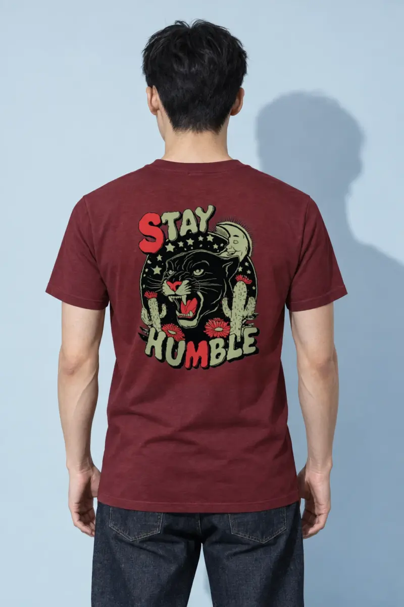 "Stay Humble" Heavyweight Unisex Crewneck T-shirt