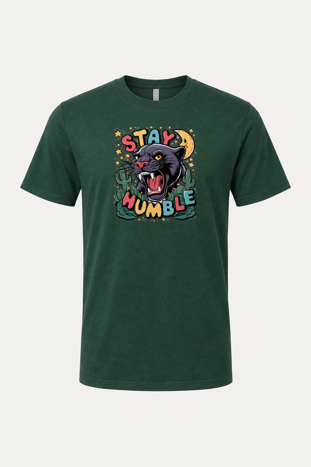 "Stay Humble" Heavyweight Unisex Crewneck T-shirt | Gildan 5000