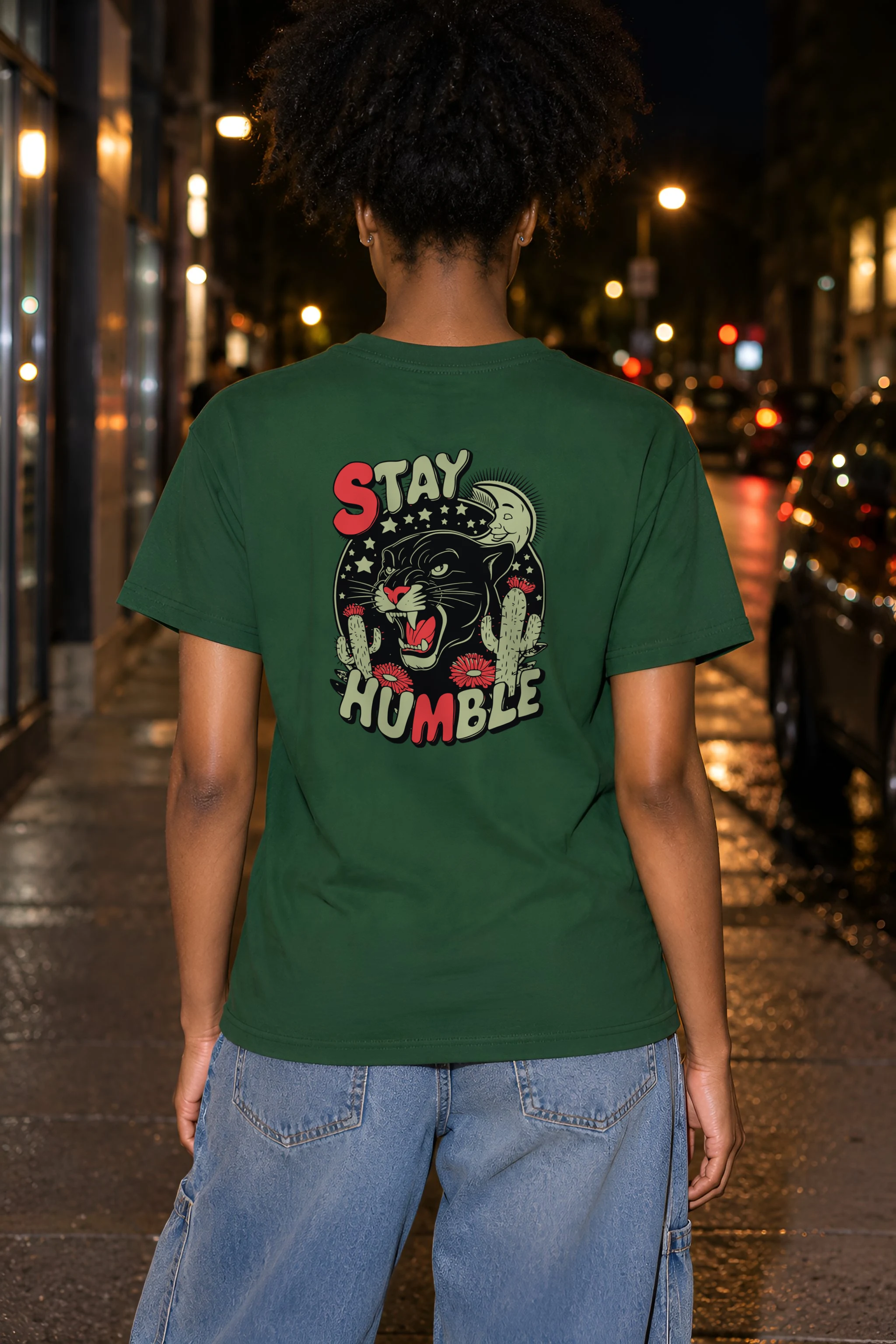 "Stay Humble" Heavyweight Unisex Crewneck T-shirt