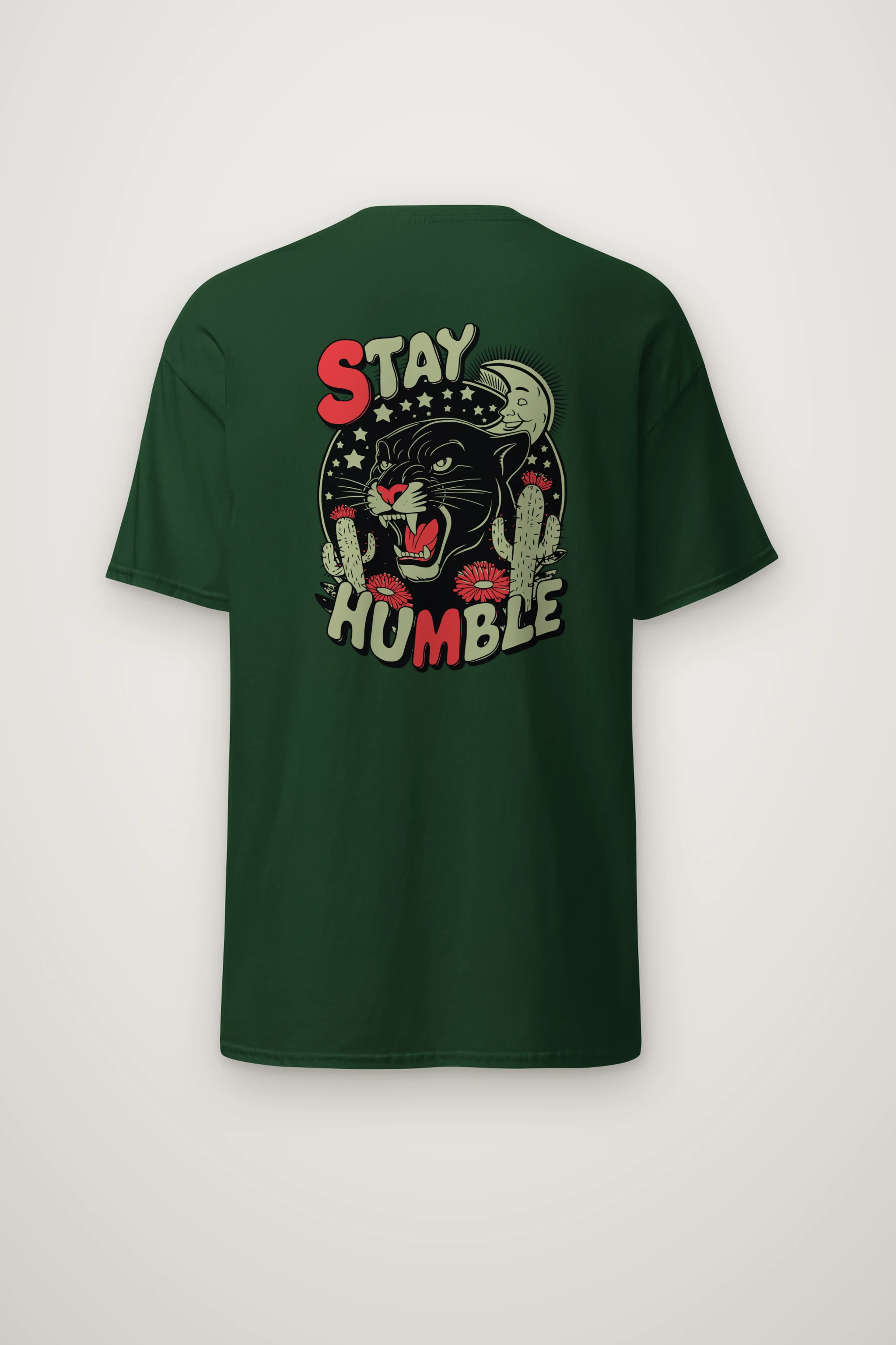 "Stay Humble" Heavyweight Unisex Crewneck T-shirt