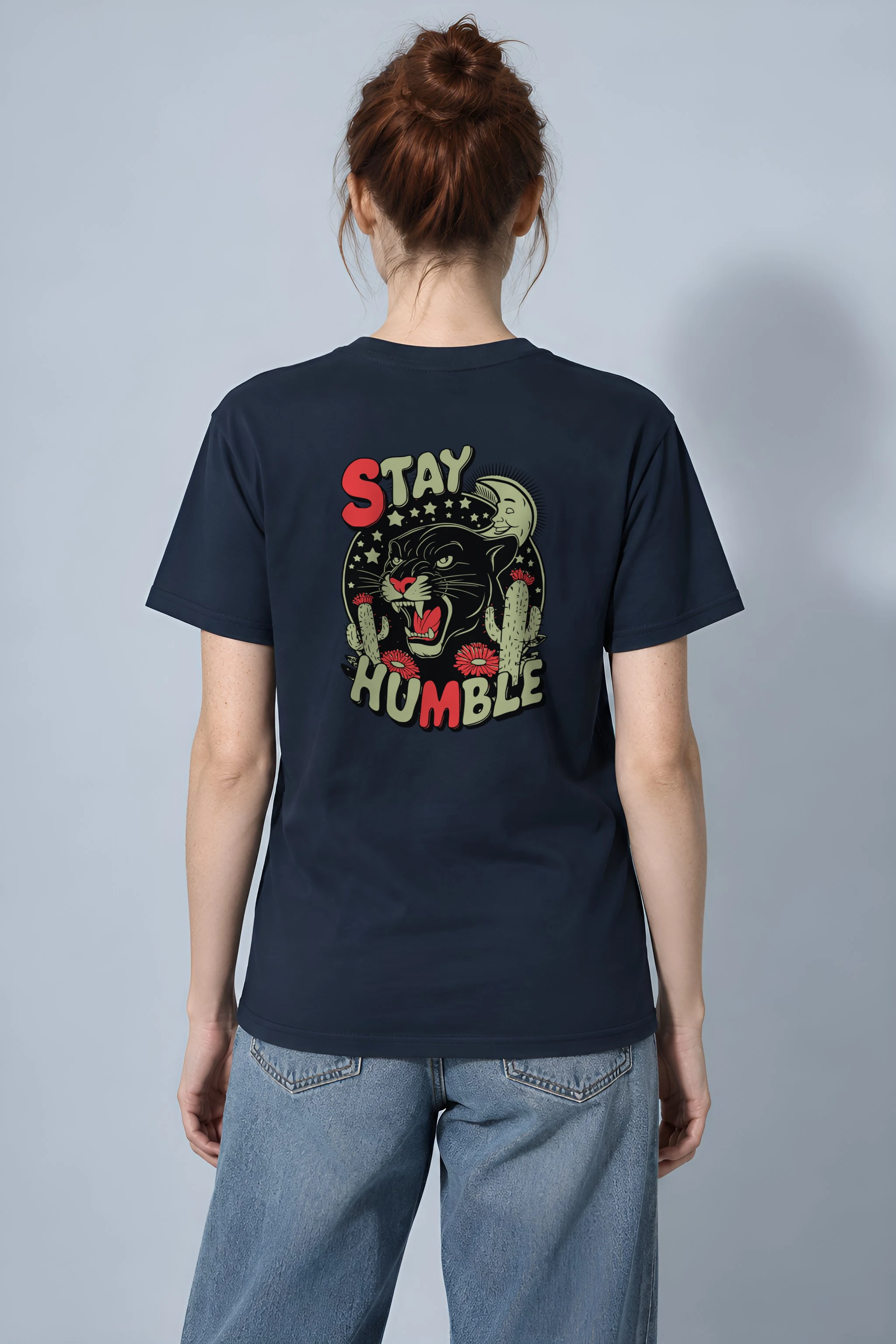 "Stay Humble" Heavyweight Unisex Crewneck T-shirt