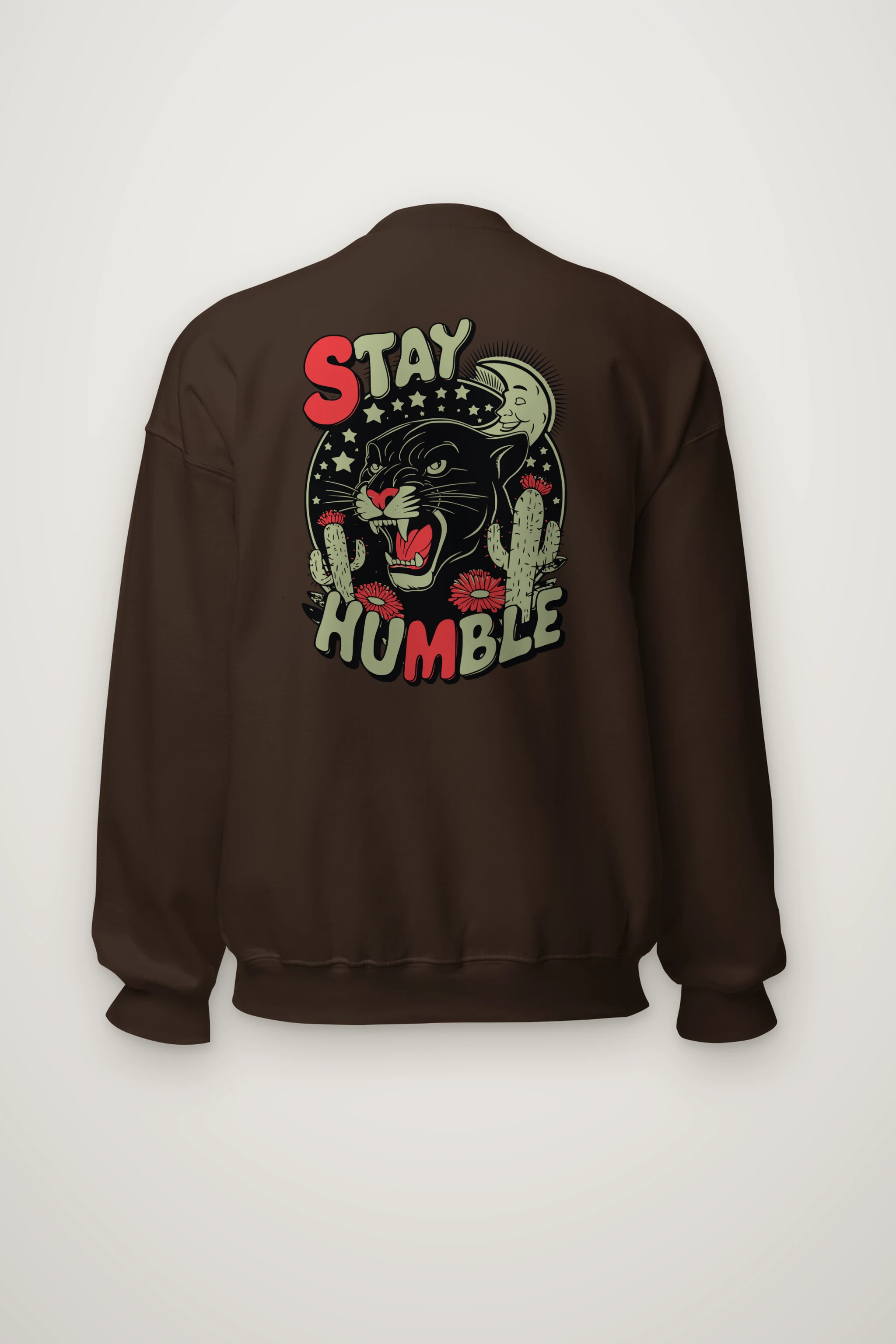 "Stay Humble Panther" Heavy Blend Unisex Crewneck Sweatshirt