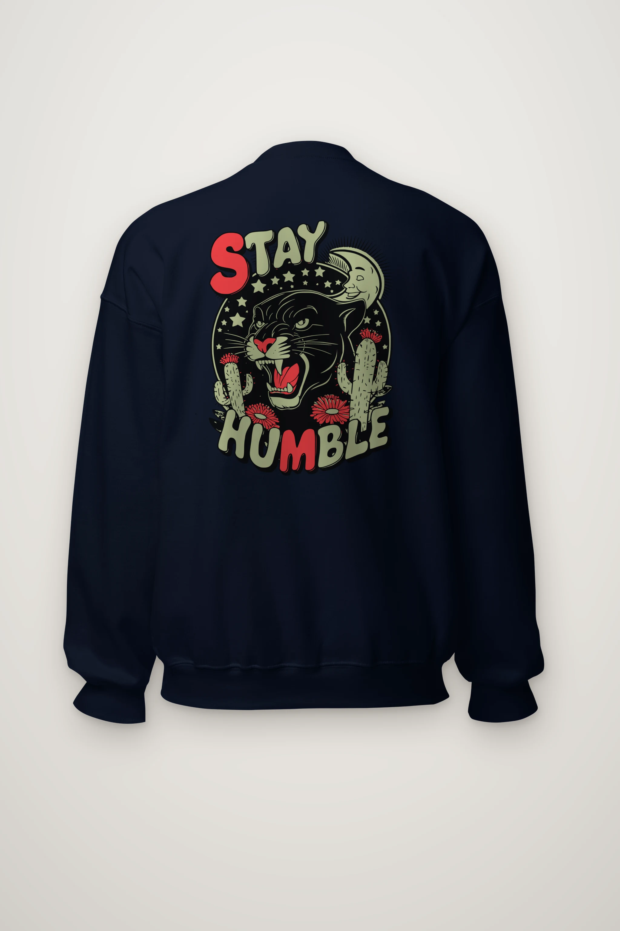 "Stay Humble Panther" Heavy Blend Unisex Crewneck Sweatshirt