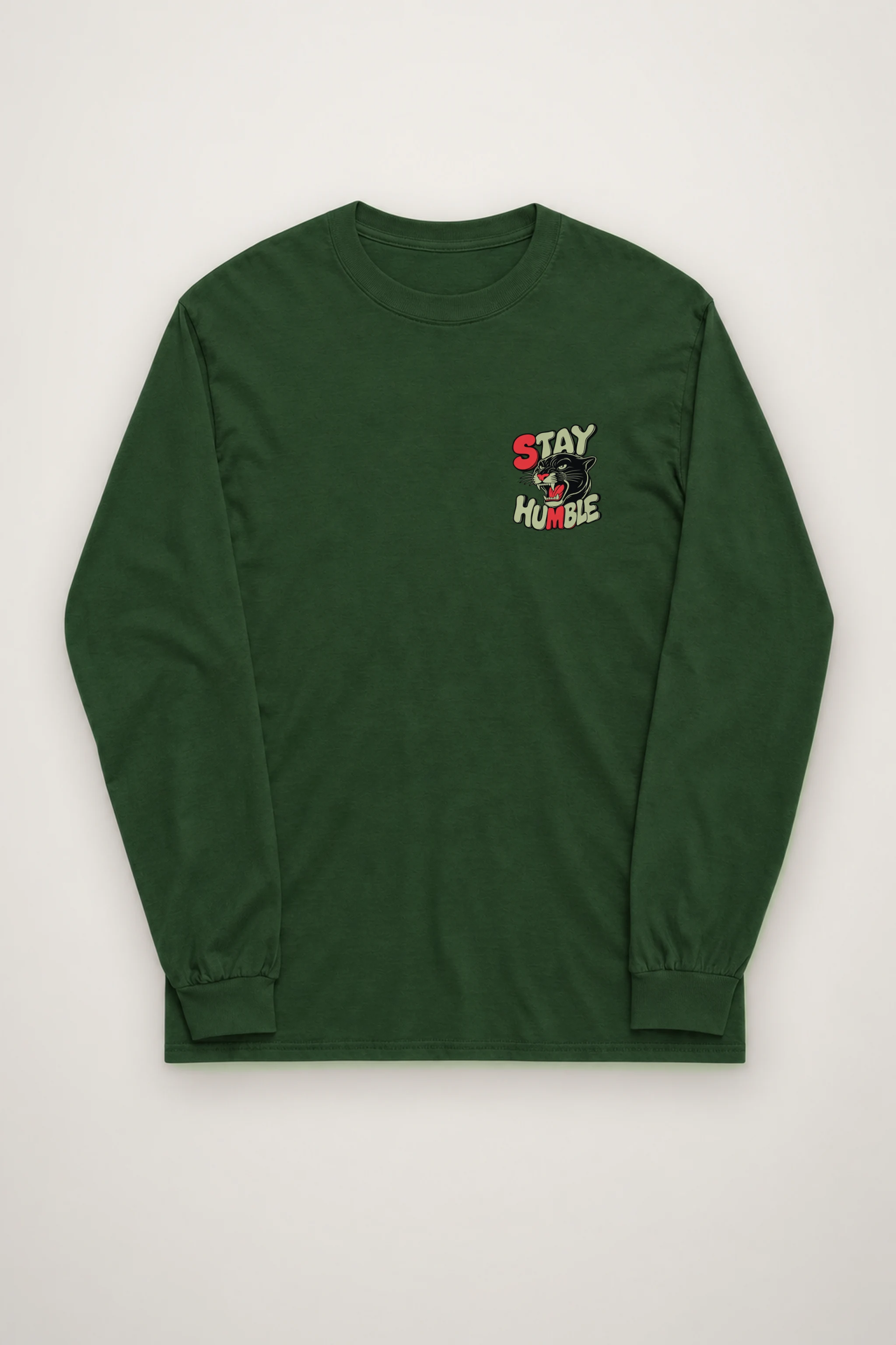"Stay Humble Panther" Unisex Longsleeve T-shirt