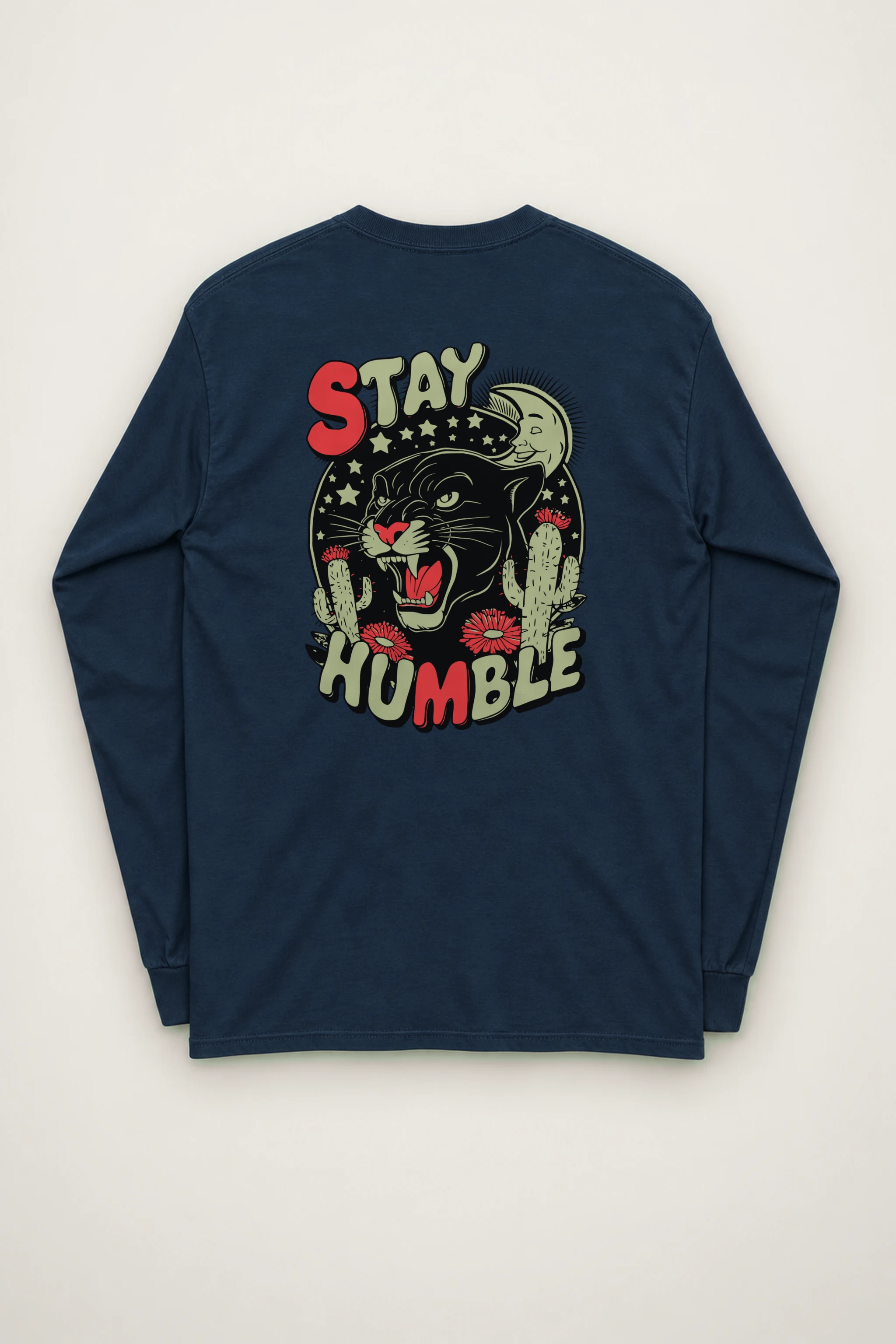 "Stay Humble Panther" Unisex Longsleeve T-shirt
