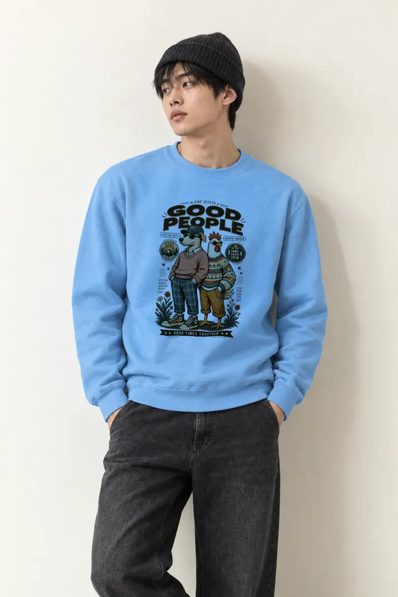 "Stay Kind Stay Cool" Heavy Blend Unisex Crewneck Sweatshirt
