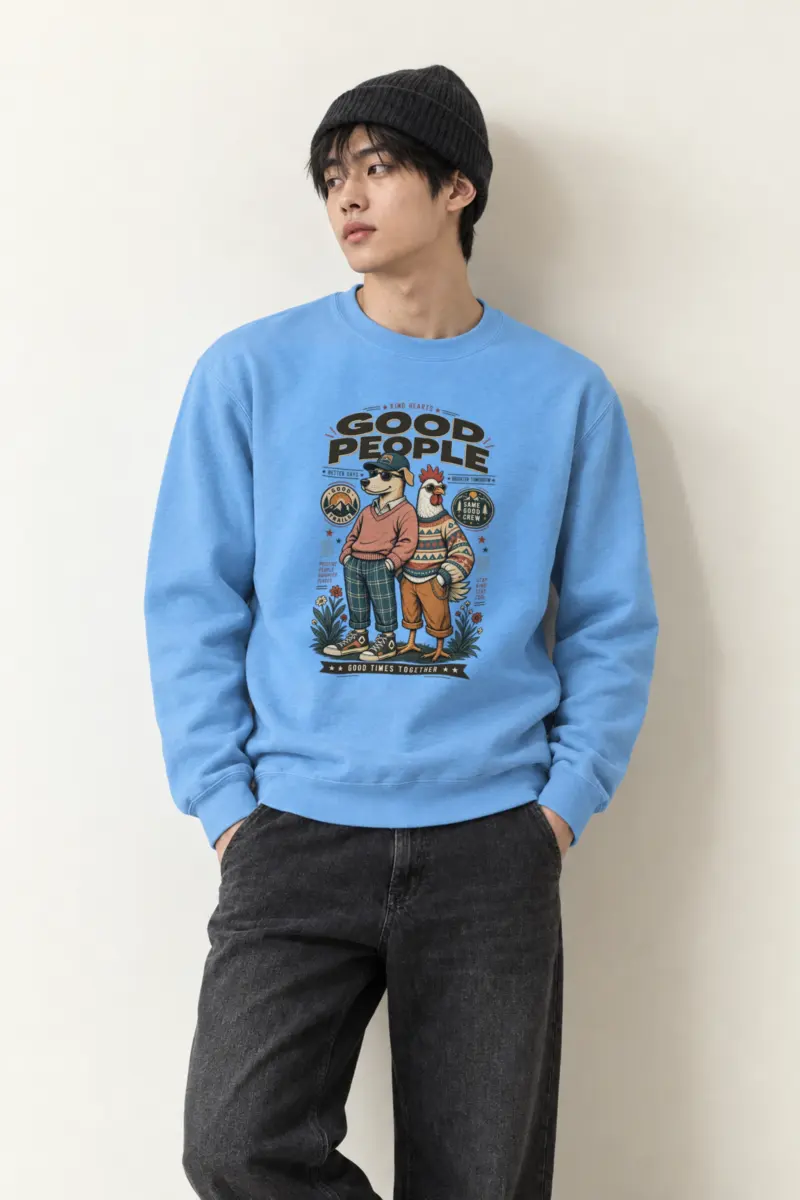 "Stay Kind Stay Cool" Heavy Blend Unisex Crewneck Sweatshirt