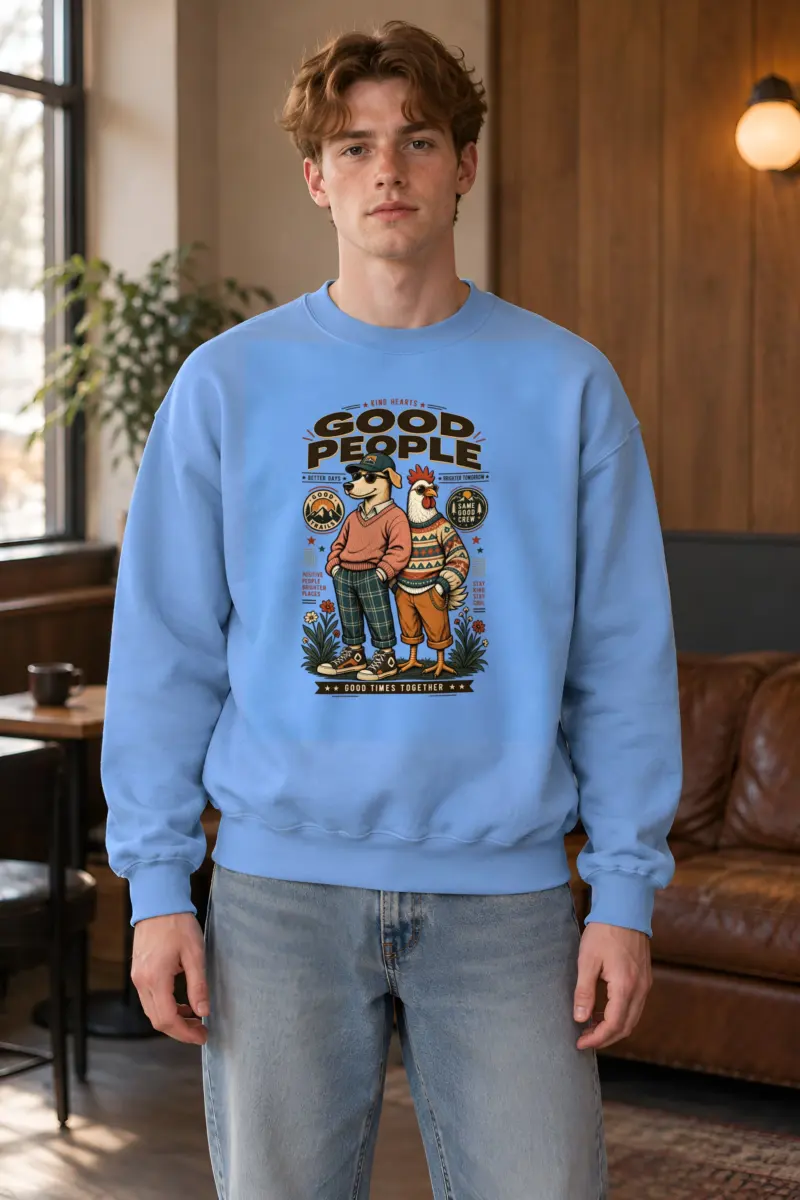 "Stay Kind Stay Cool" Heavy Blend Unisex Crewneck Sweatshirt