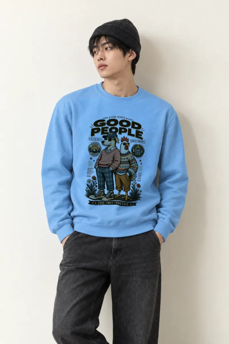"Stay Kind Stay Cool" Heavy Blend Unisex Crewneck Sweatshirt