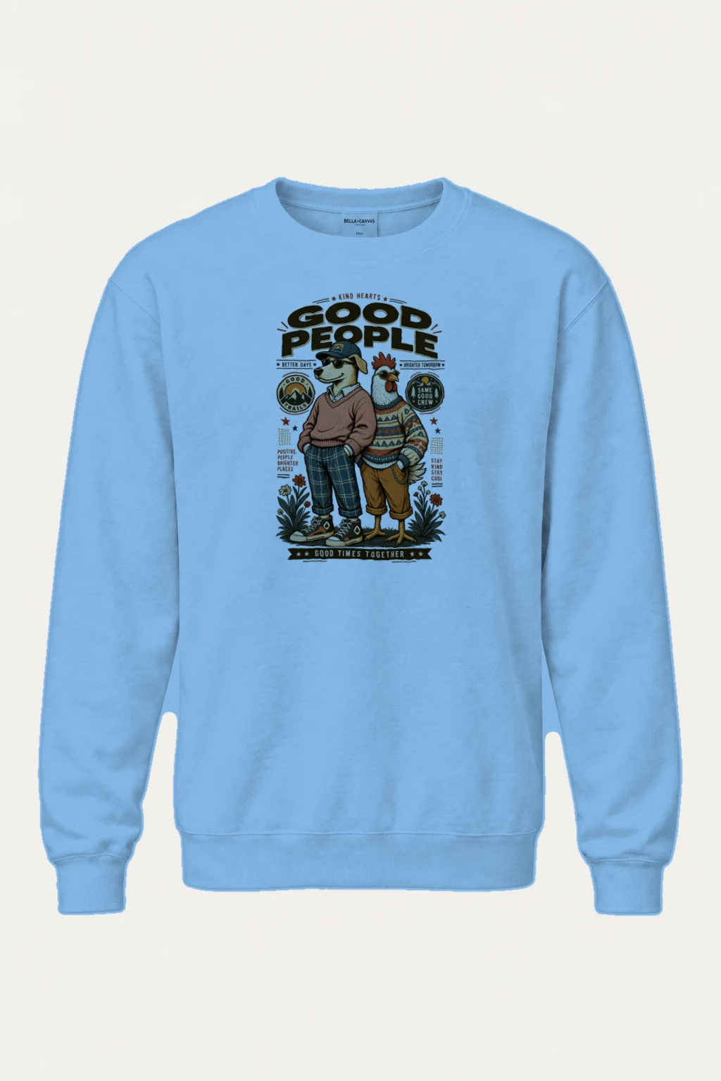 "Stay Kind Stay Cool" Heavy Blend Unisex Crewneck Sweatshirt | Gildan 18000