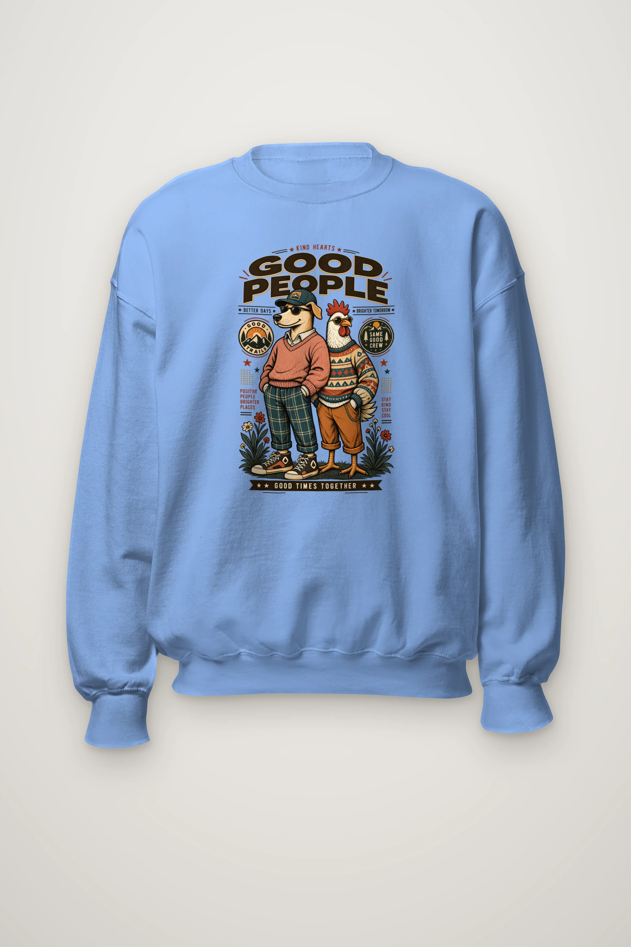 "Stay Kind Stay Cool" Heavy Blend Unisex Crewneck Sweatshirt