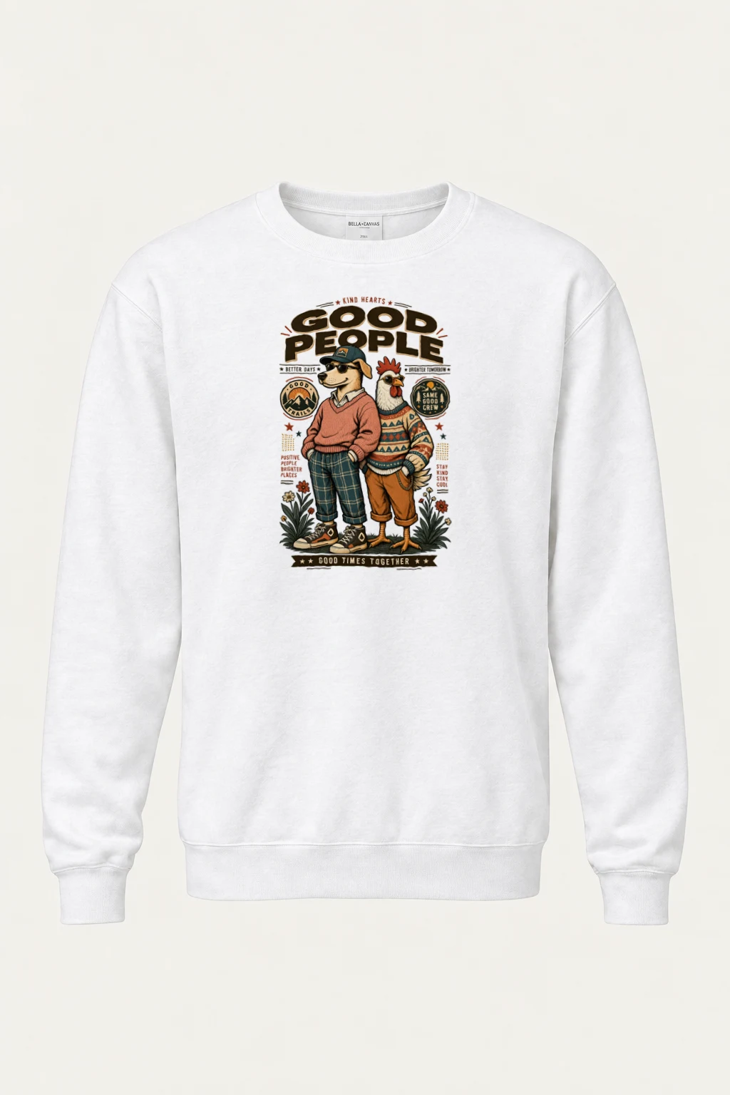 "Stay Kind Stay Cool" Heavy Blend Unisex Crewneck Sweatshirt | Gildan 18000