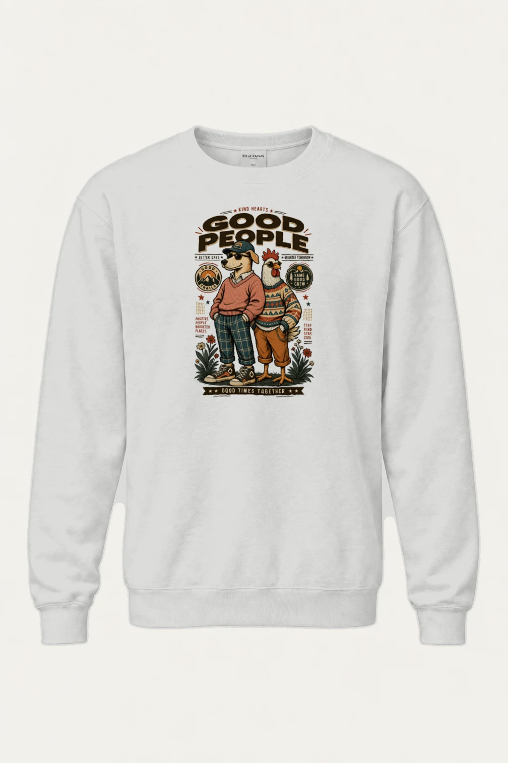 "Stay Kind Stay Cool" Heavy Blend Unisex Crewneck Sweatshirt | Gildan 18000