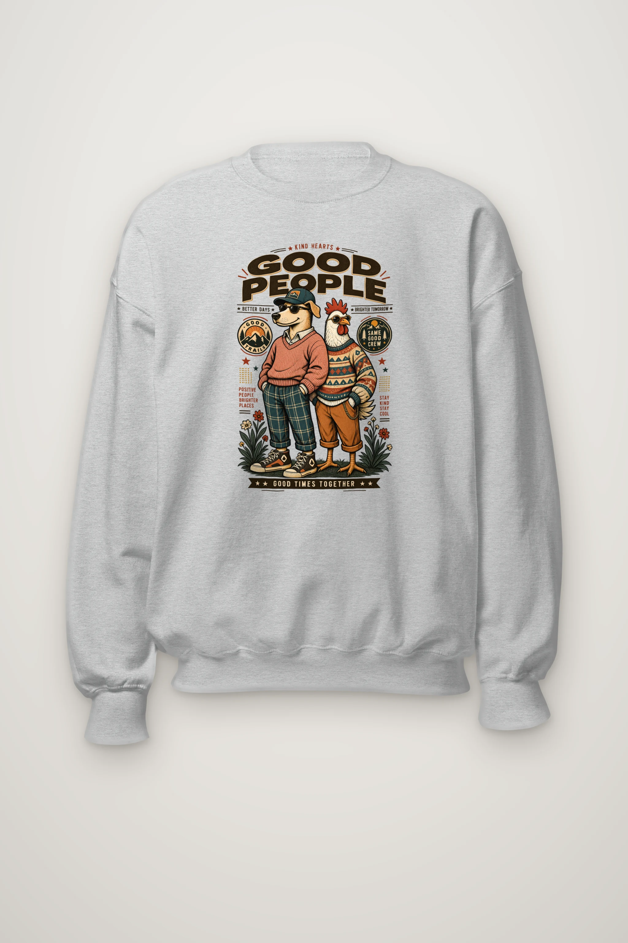"Stay Kind Stay Cool" Heavy Blend Unisex Crewneck Sweatshirt