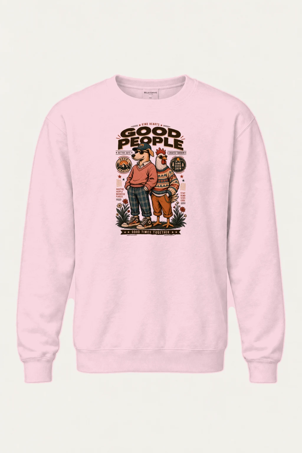 "Stay Kind Stay Cool" Heavy Blend Unisex Crewneck Sweatshirt | Gildan 18000