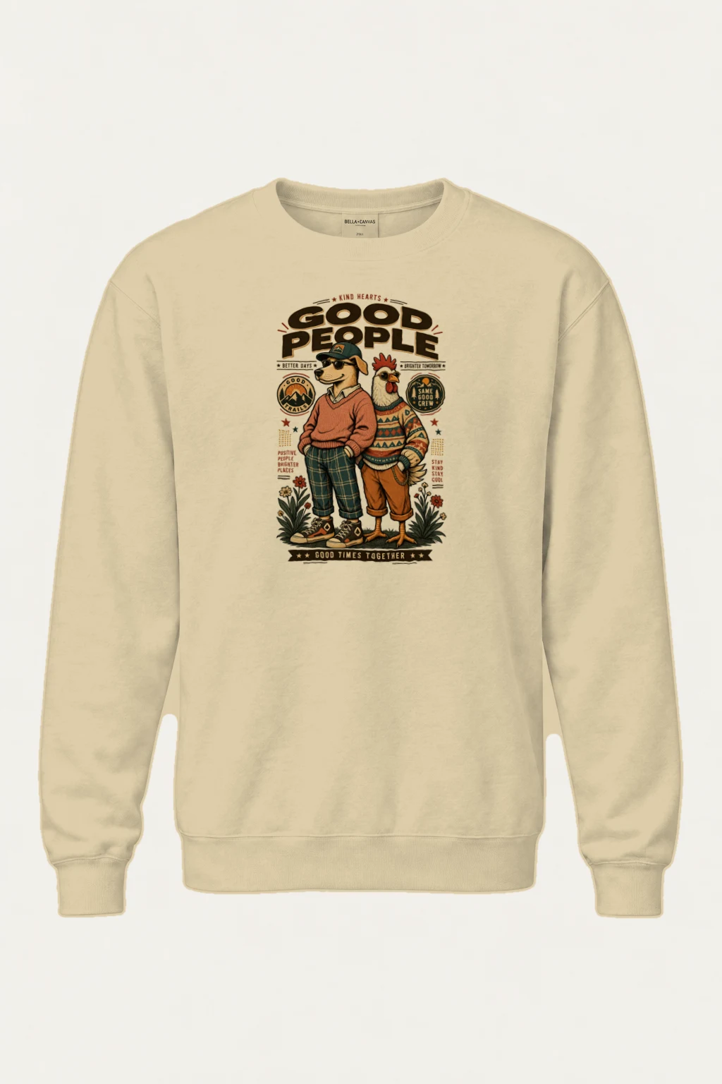 "Stay Kind Stay Cool" Heavy Blend Unisex Crewneck Sweatshirt | Gildan 18000