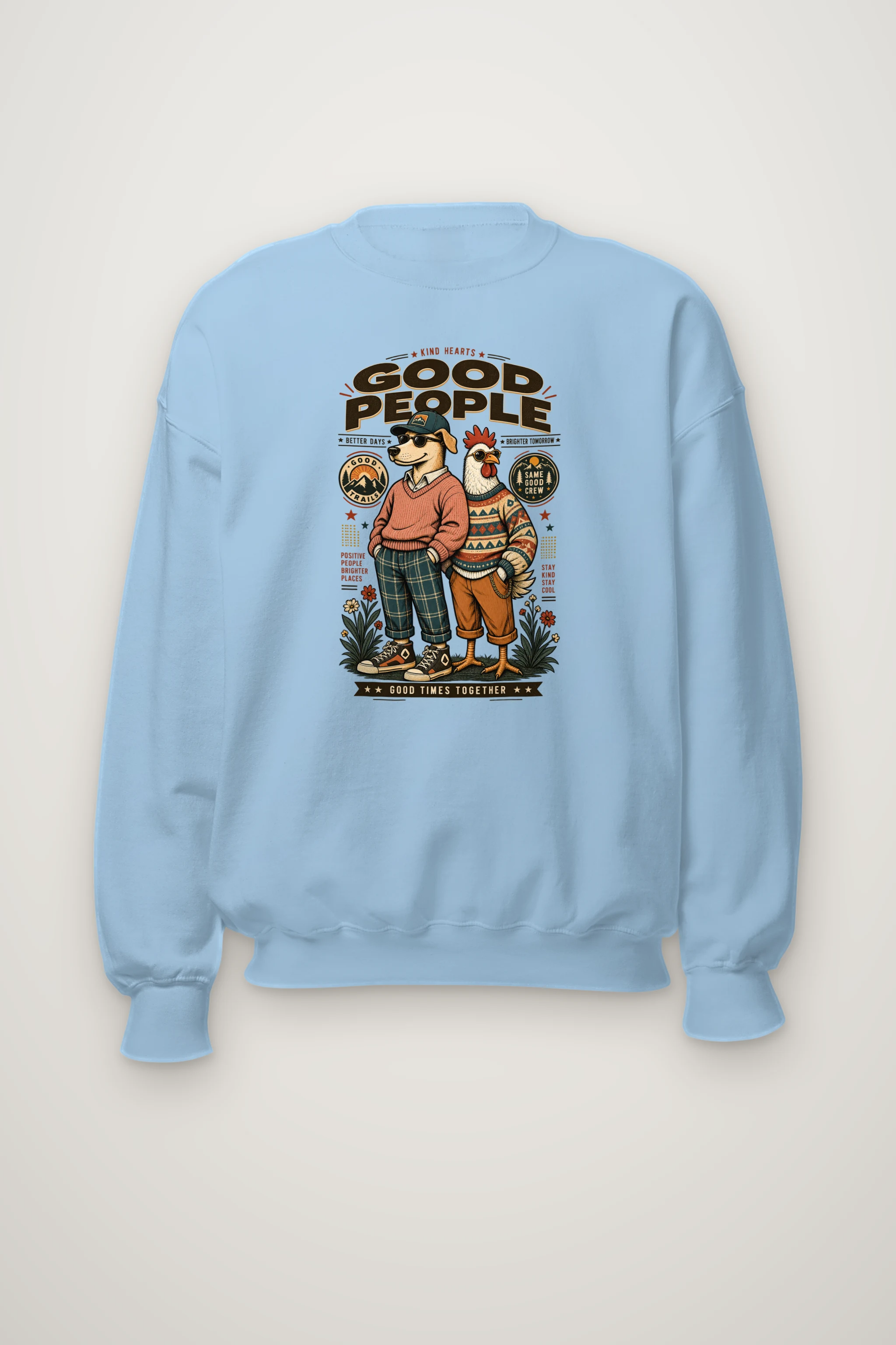 "Stay Kind Stay Cool" Heavy Blend Unisex Crewneck Sweatshirt
