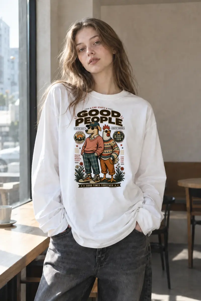 "Stay Kind Stay Cool" Unisex Longsleeve T-shirt | Gildan 2400