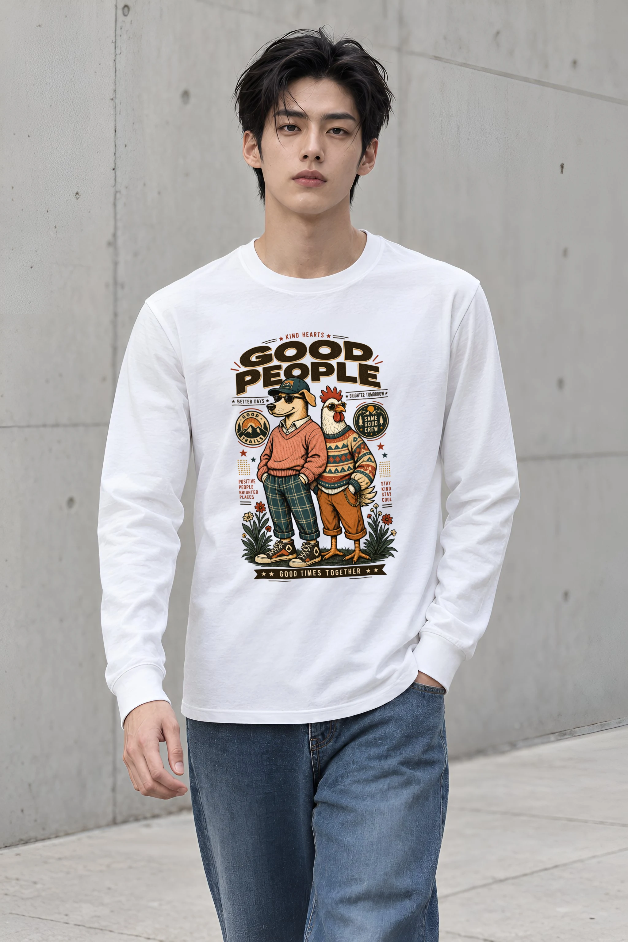 "Stay Kind Stay Cool" Unisex Longsleeve T-shirt