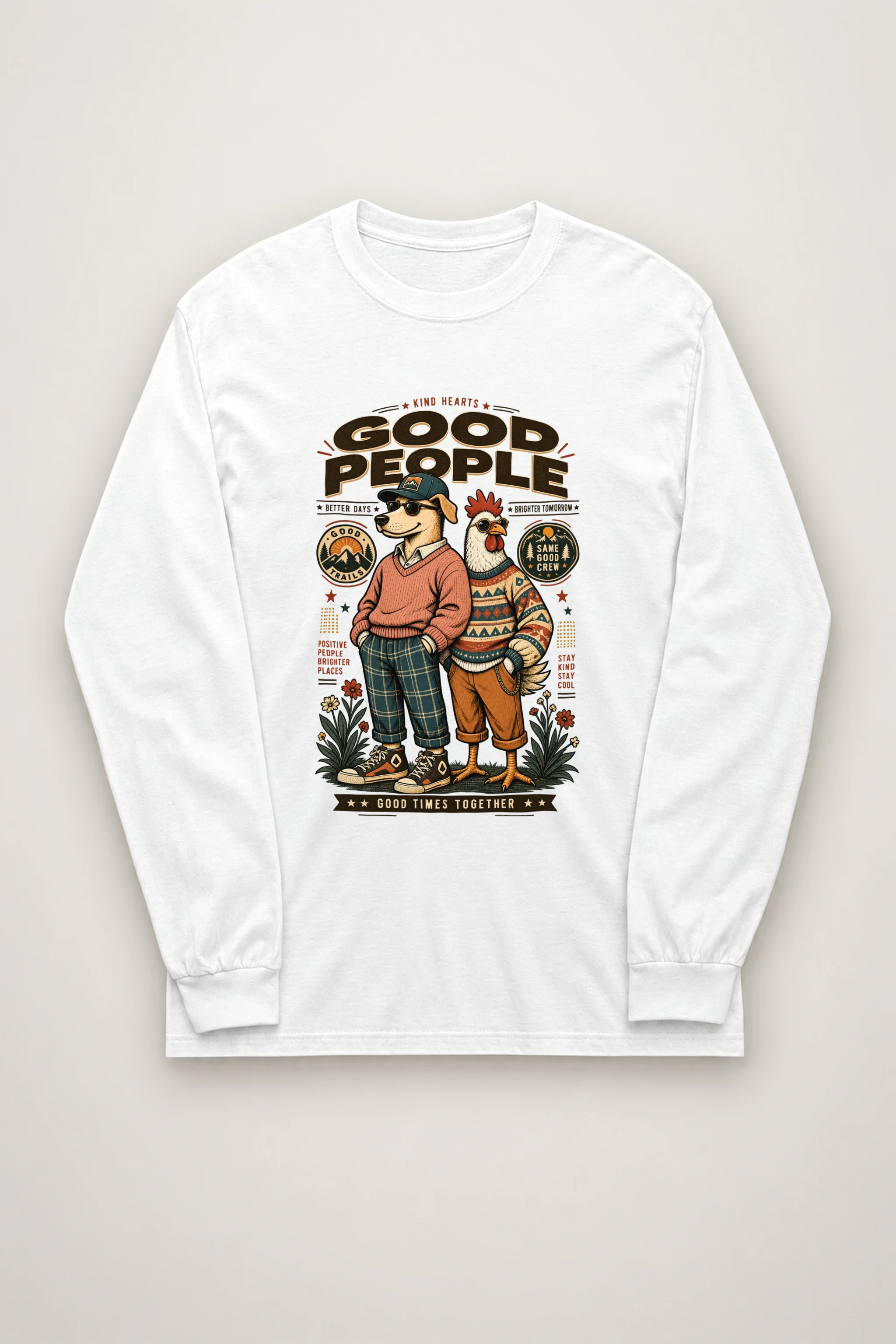 "Stay Kind Stay Cool" Unisex Longsleeve T-shirt