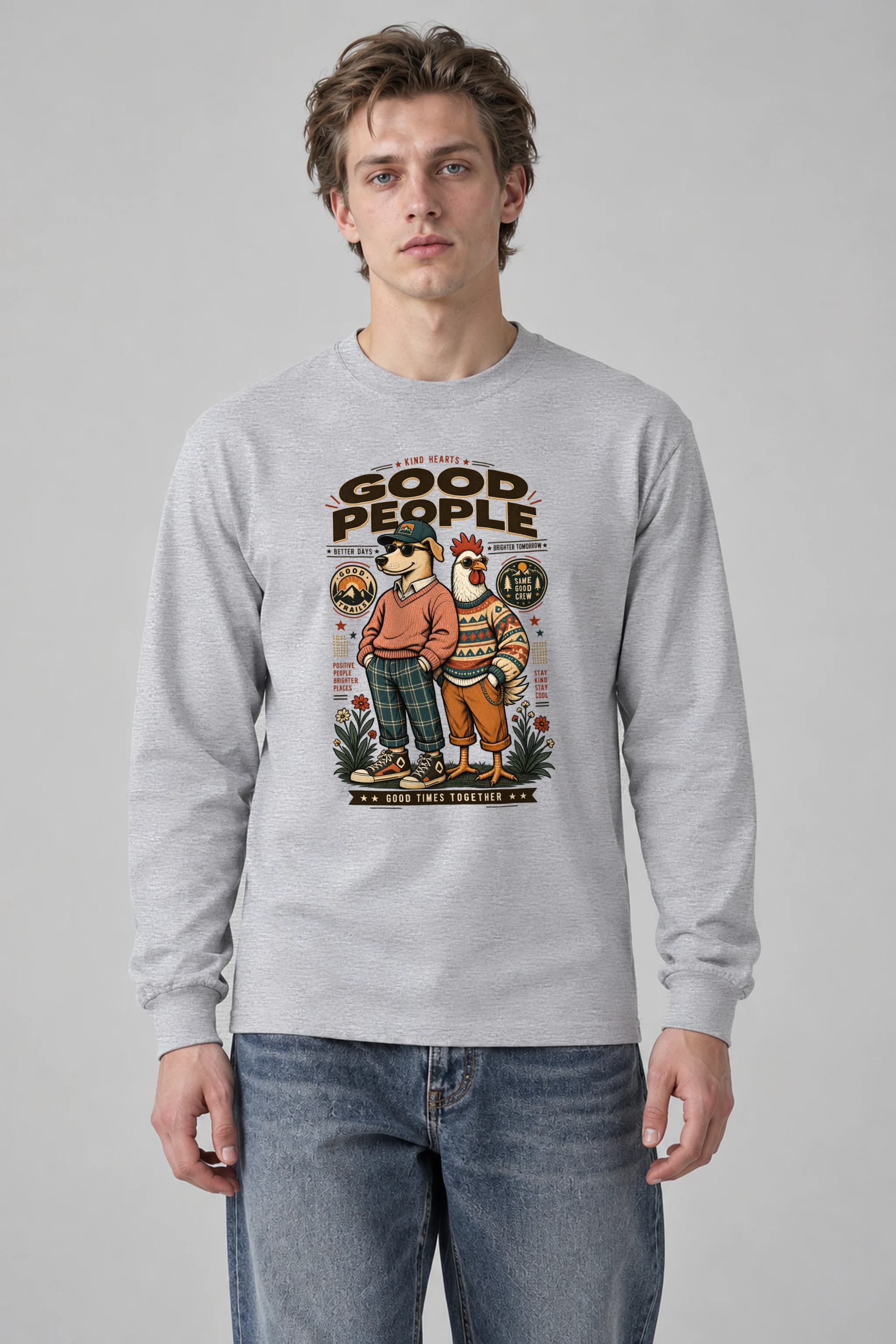 "Stay Kind Stay Cool" Unisex Longsleeve T-shirt