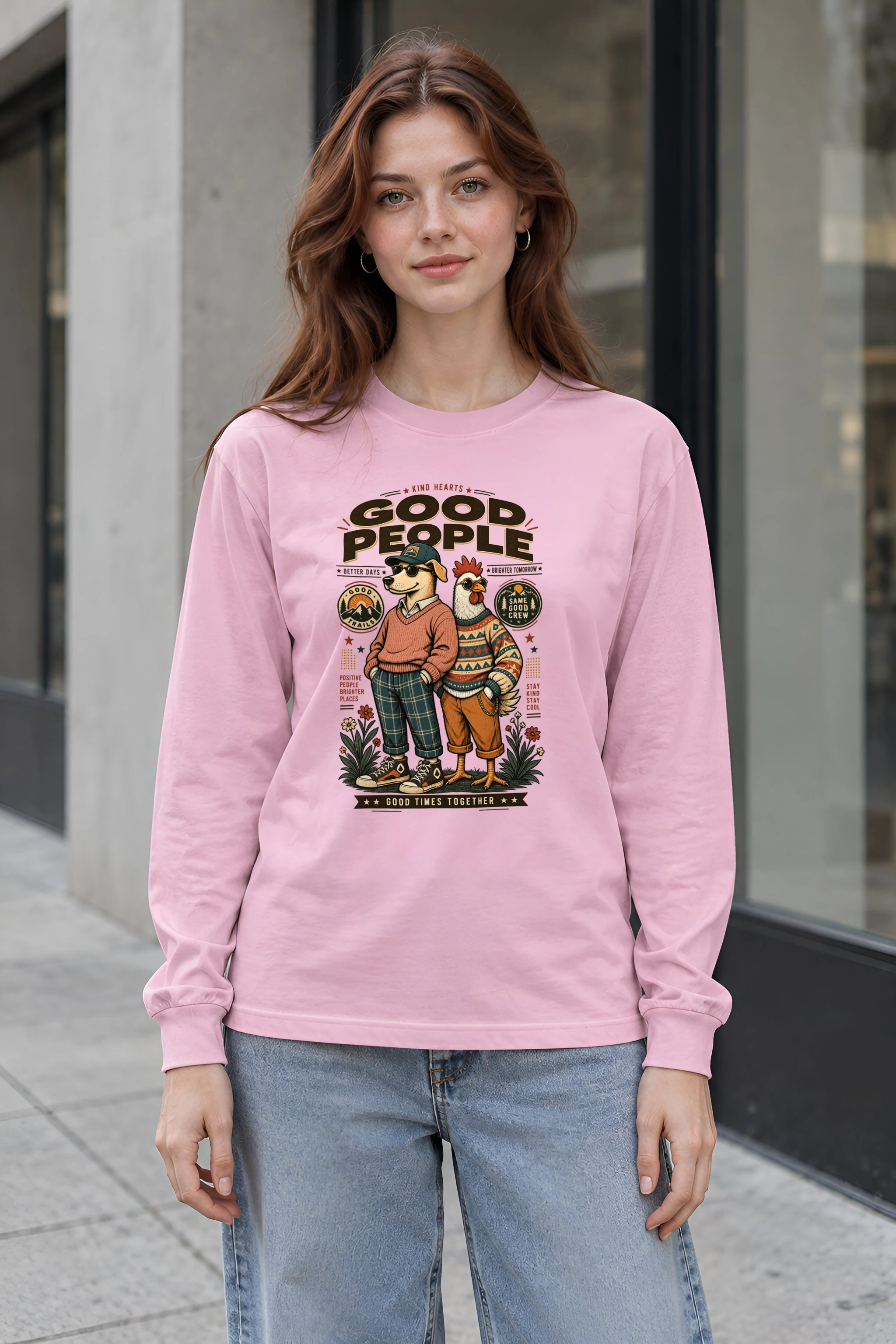 "Stay Kind Stay Cool" Unisex Longsleeve T-shirt
