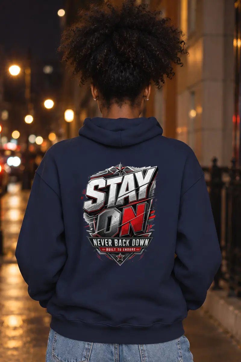 "Stay On" Heavy Blend Unisex Pullover Hoodie