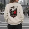"Stay On" Unisex Sponge Fleece Crewneck Sweatshirt | Bella + Canvas 3901