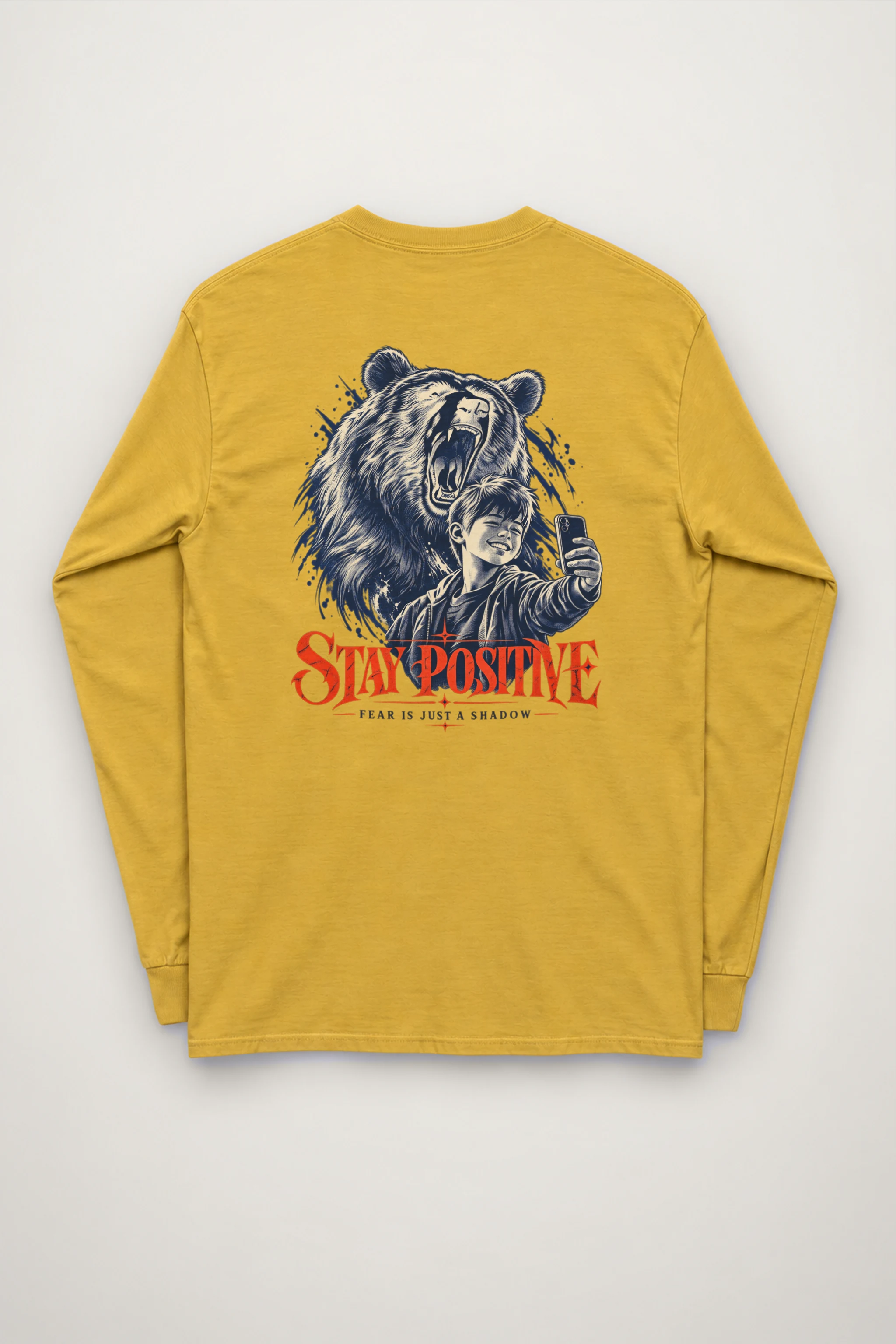 "Stay Positive" Unisex Longsleeve T-shirt