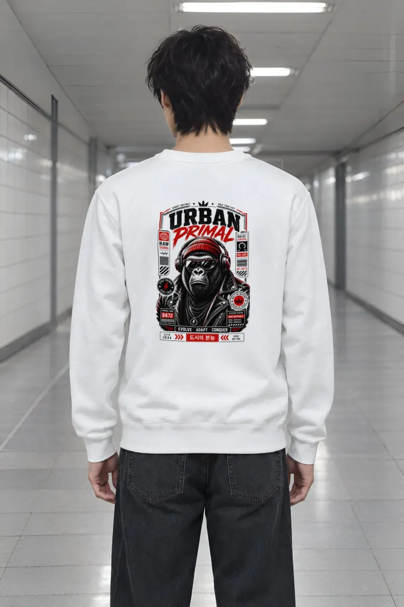 "Stay Primal" Heavy Blend Unisex Crewneck Sweatshirt