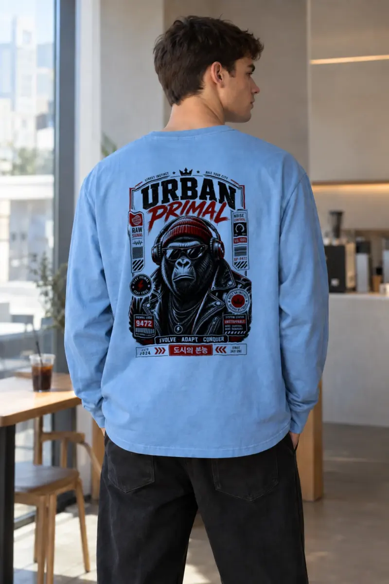 "Stay Primal" Unisex Longsleeve T-shirt | Gildan 2400