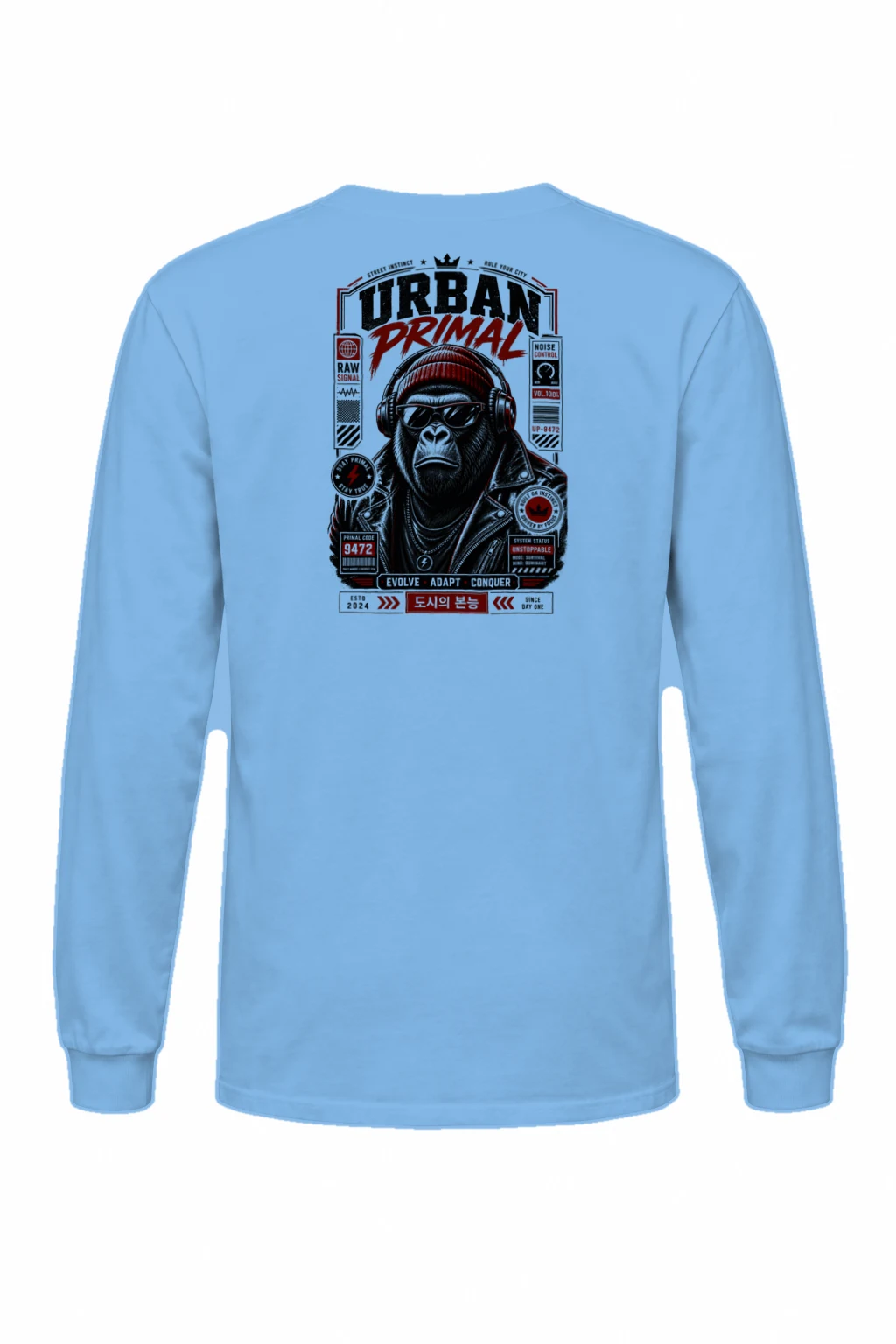 "Stay Primal" Unisex Longsleeve T-shirt | Gildan 2400