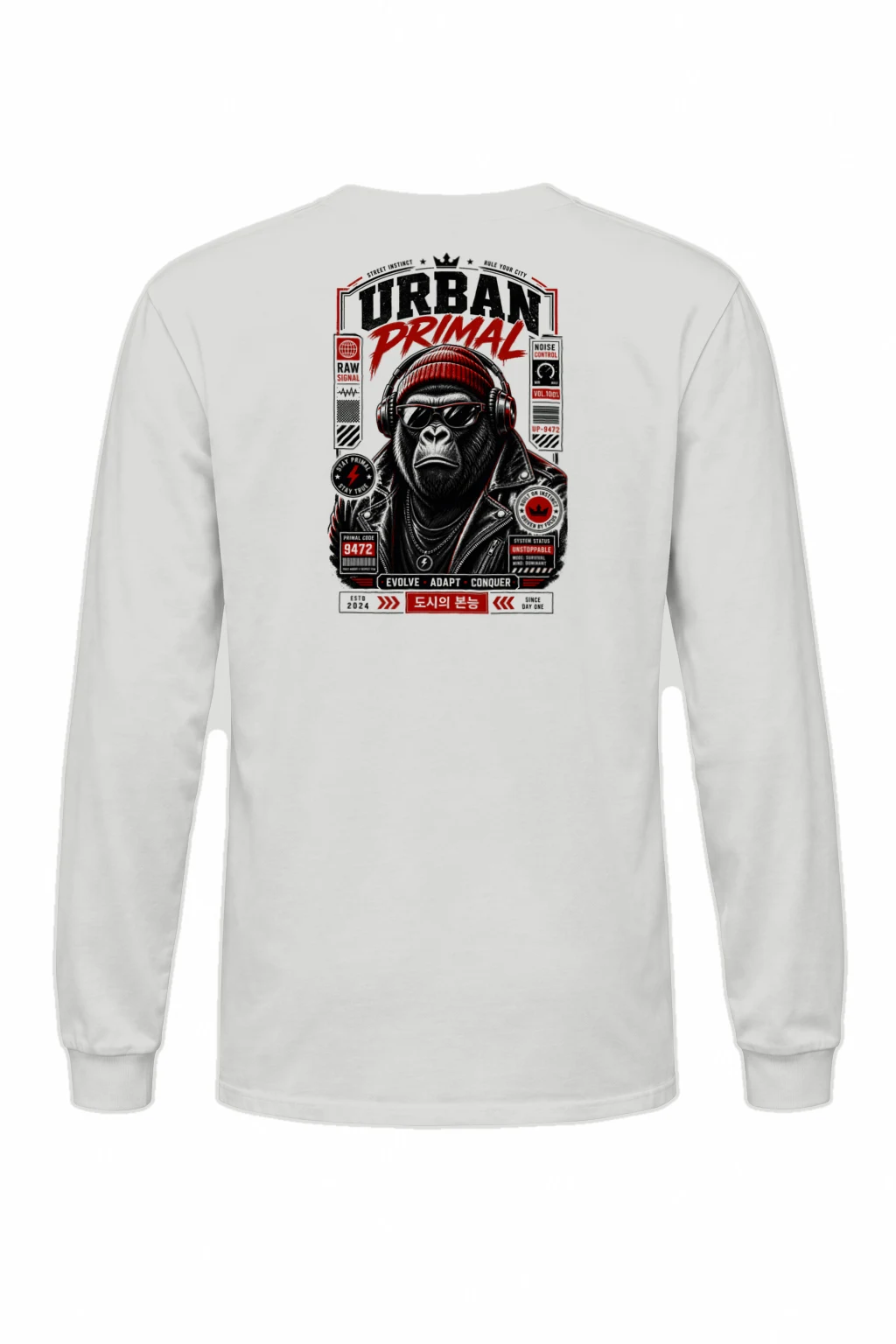 "Stay Primal" Unisex Longsleeve T-shirt | Gildan 2400